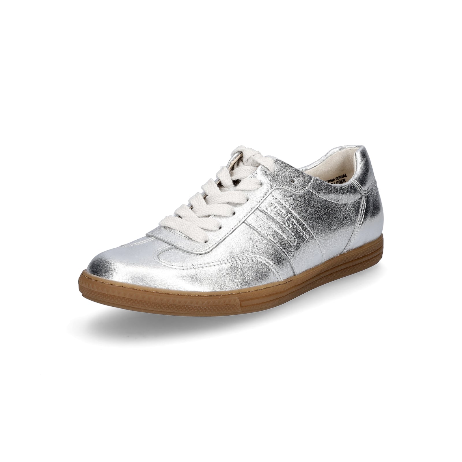 Paul Green women's sneakers silver metallic