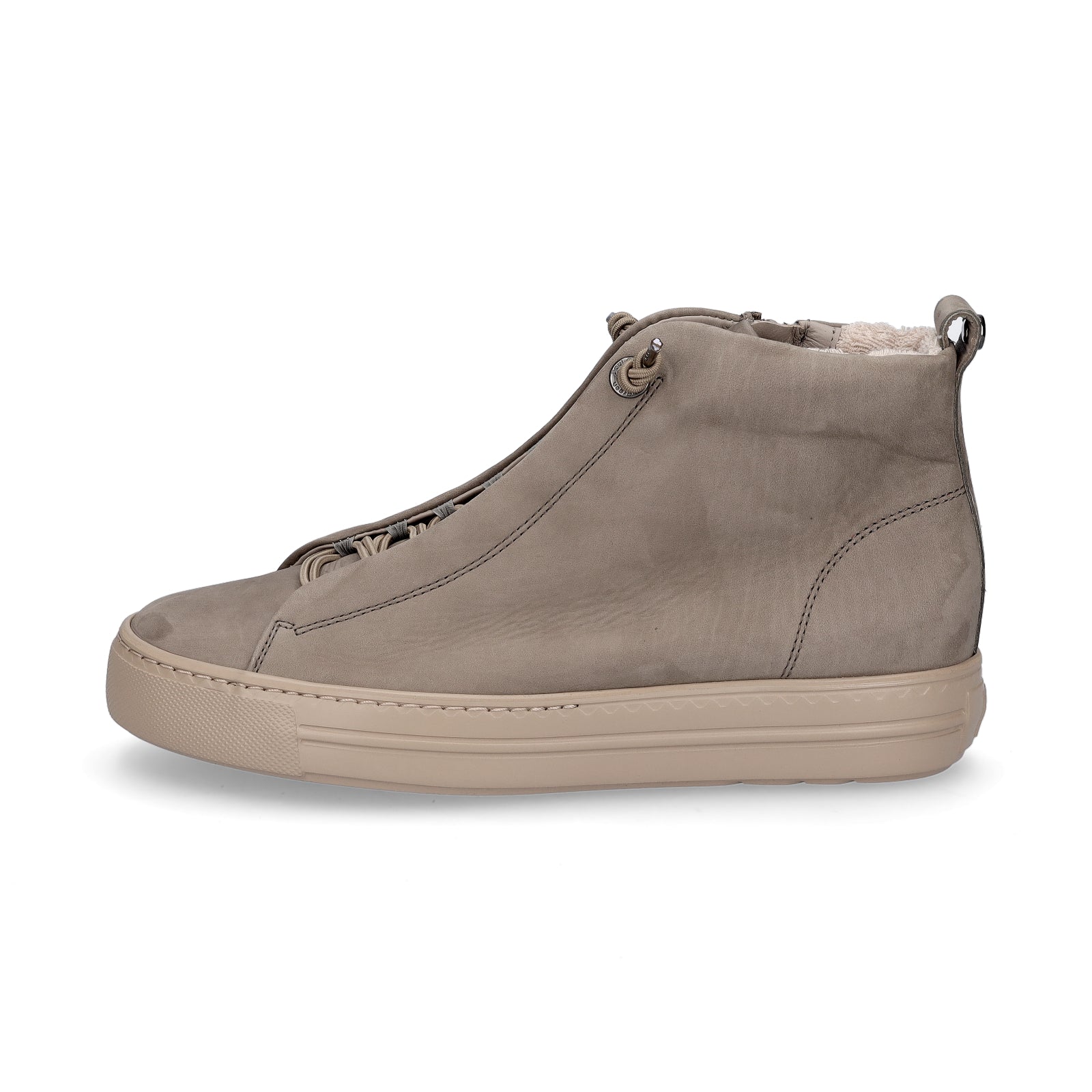 Paul Green Damen High-Top Sneaker taupe