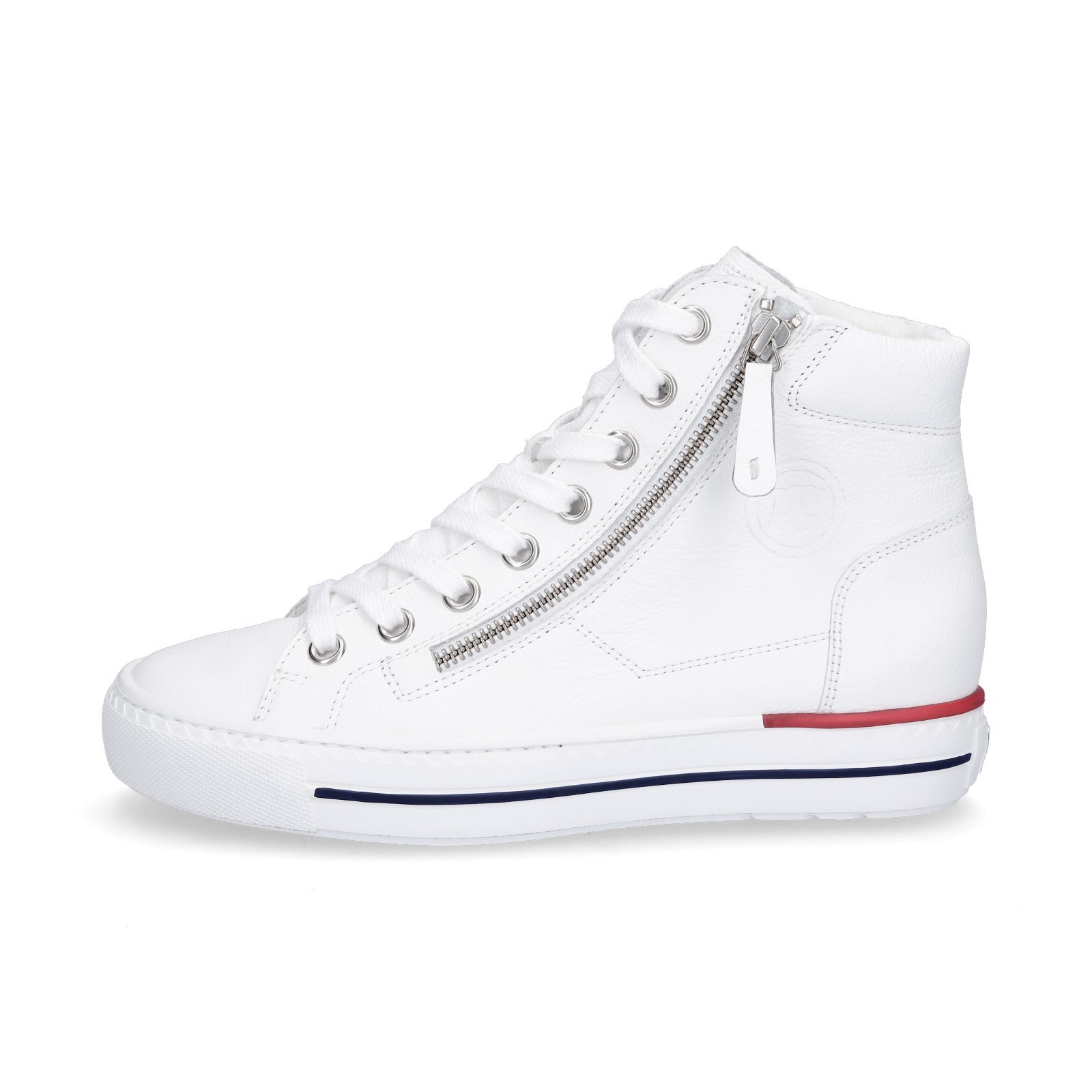Paul Green women's high-top sneakers white