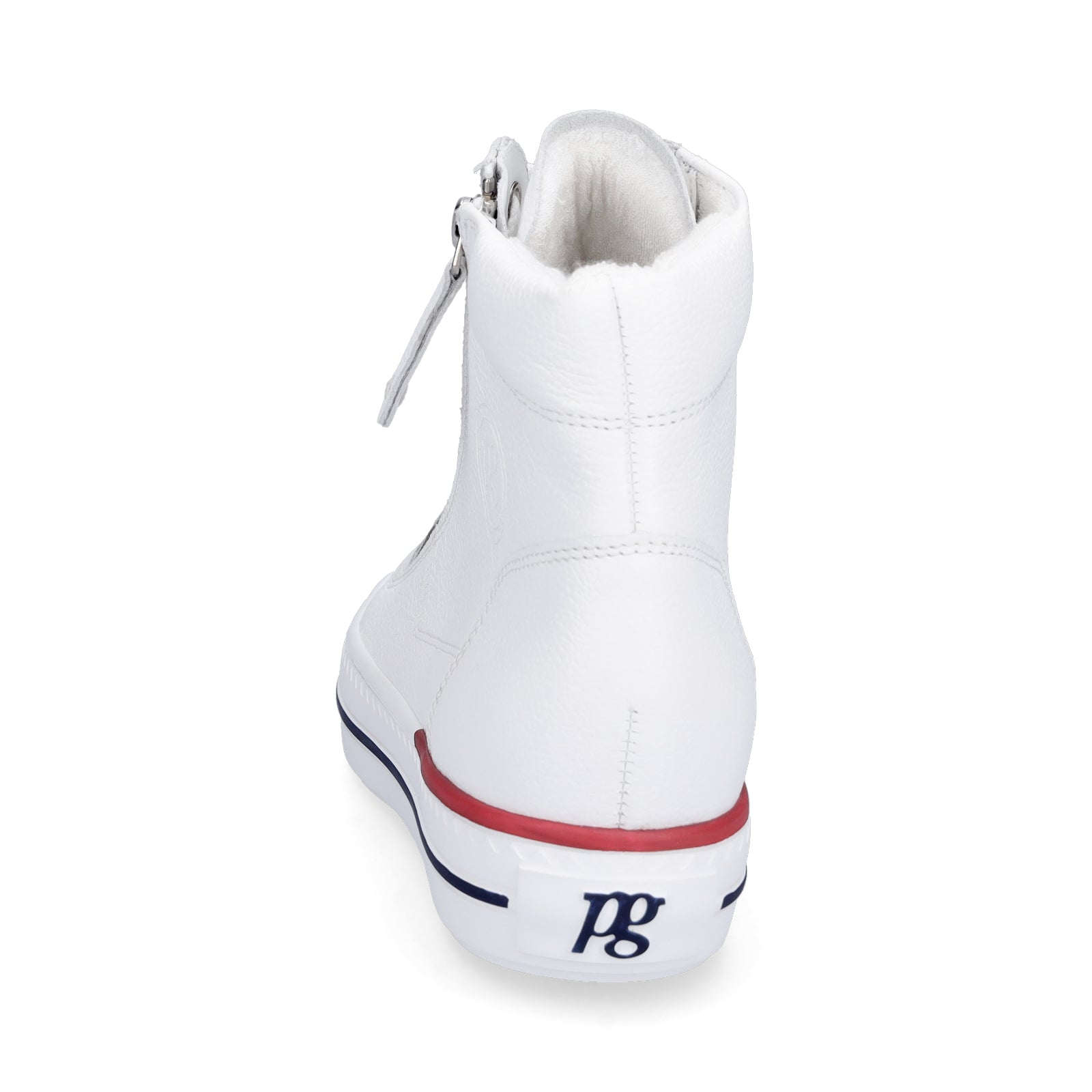 Paul Green Damen High-Top Sneaker weiß