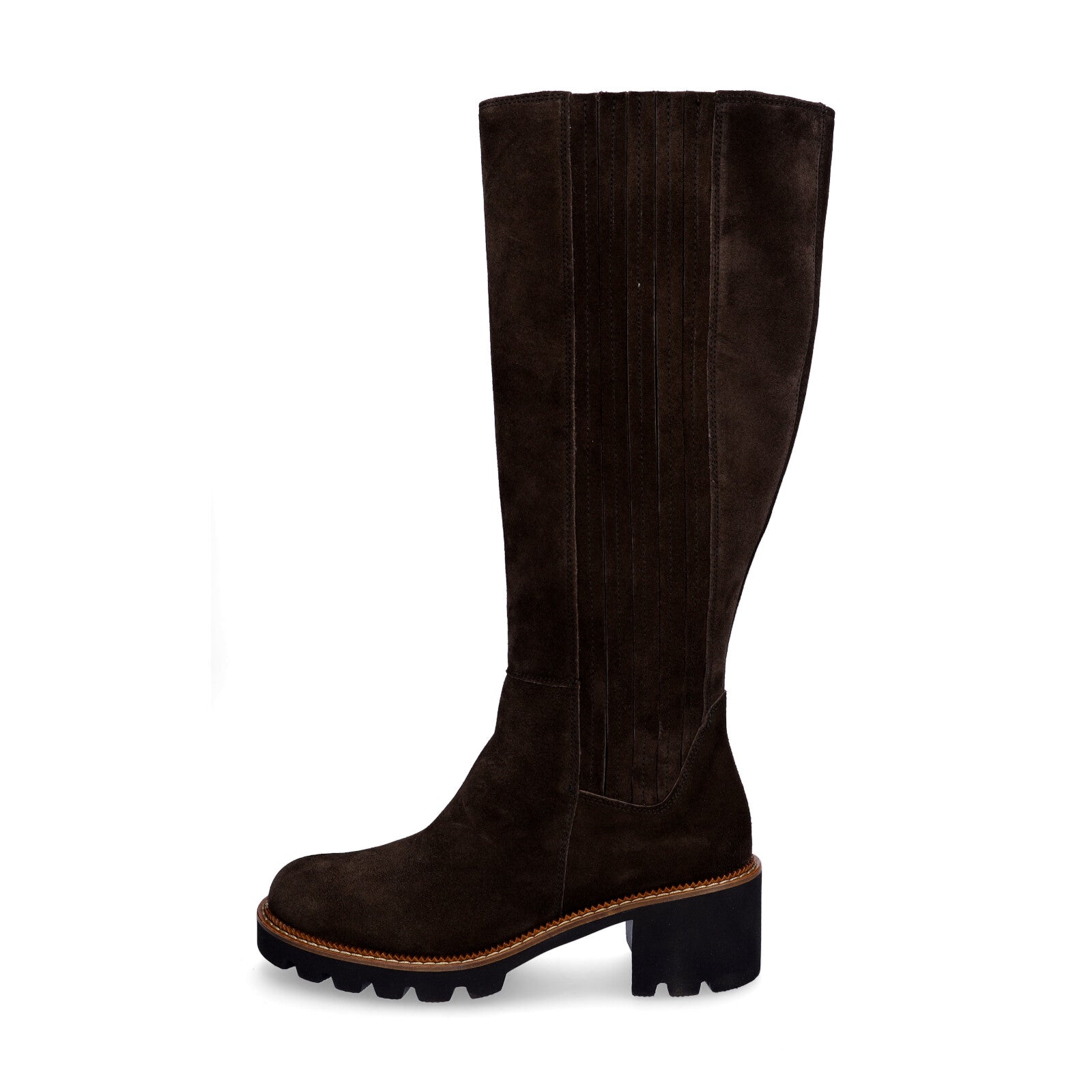 Paul Green women's boots dark brown