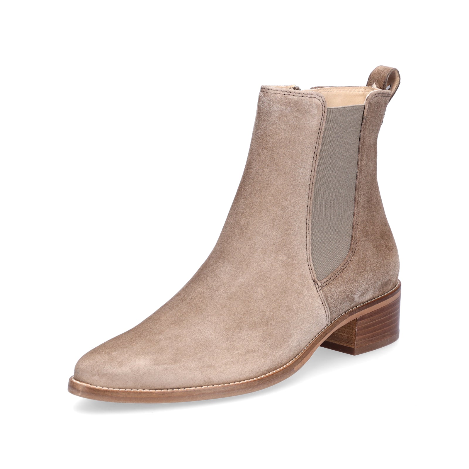 Paul Green women's Chelsea ankle boots beige