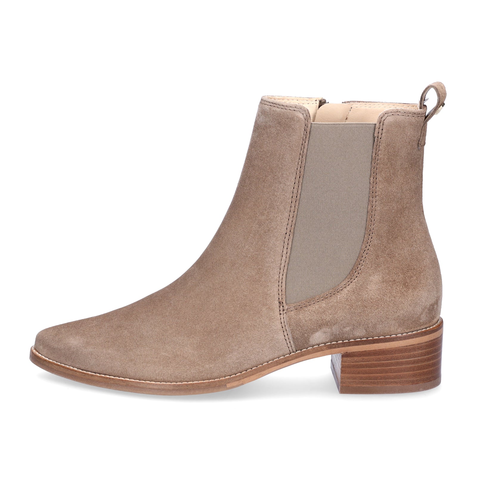Paul Green women's Chelsea ankle boots beige