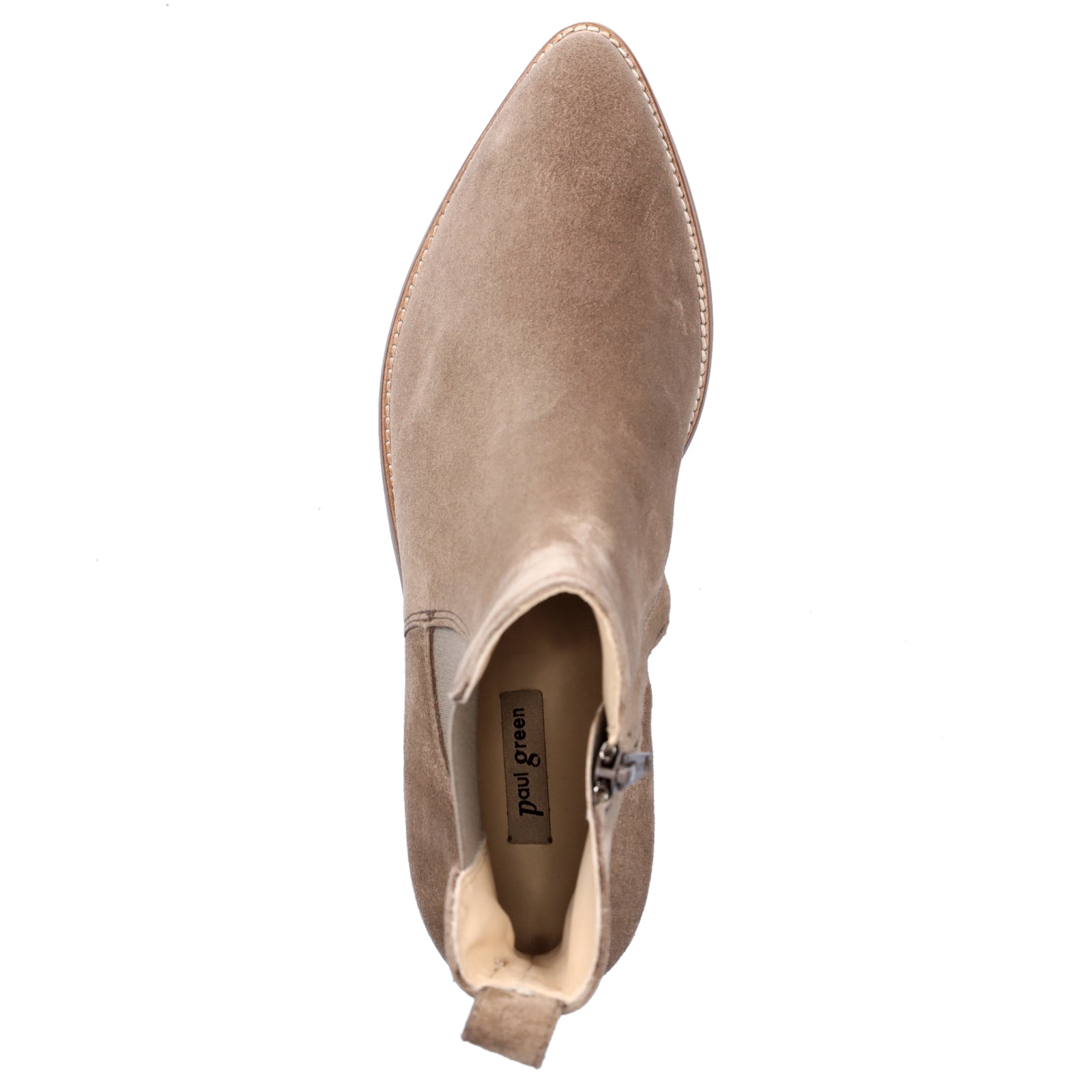 Paul Green women's Chelsea ankle boots beige