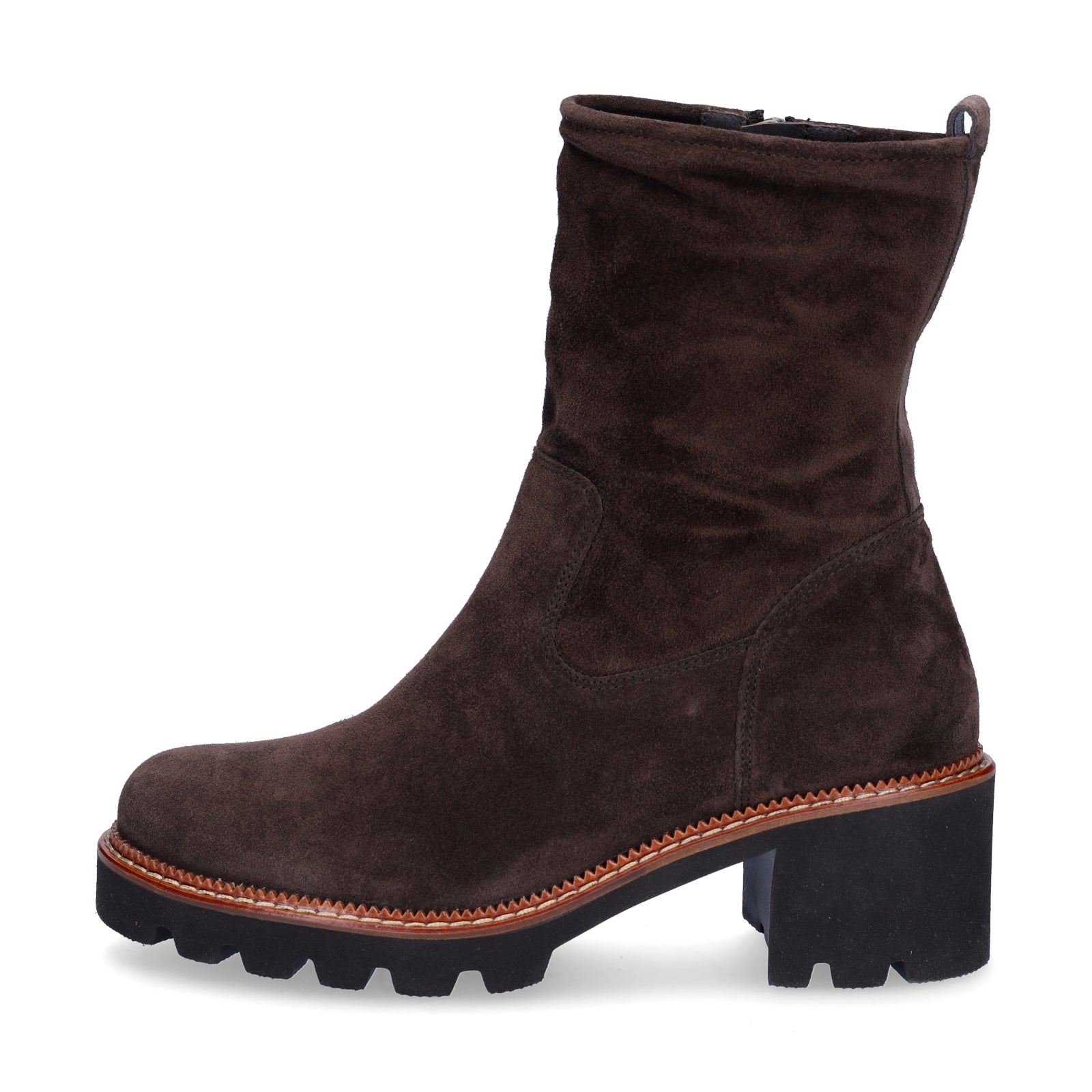 Paul Green women's ankle boots dark brown