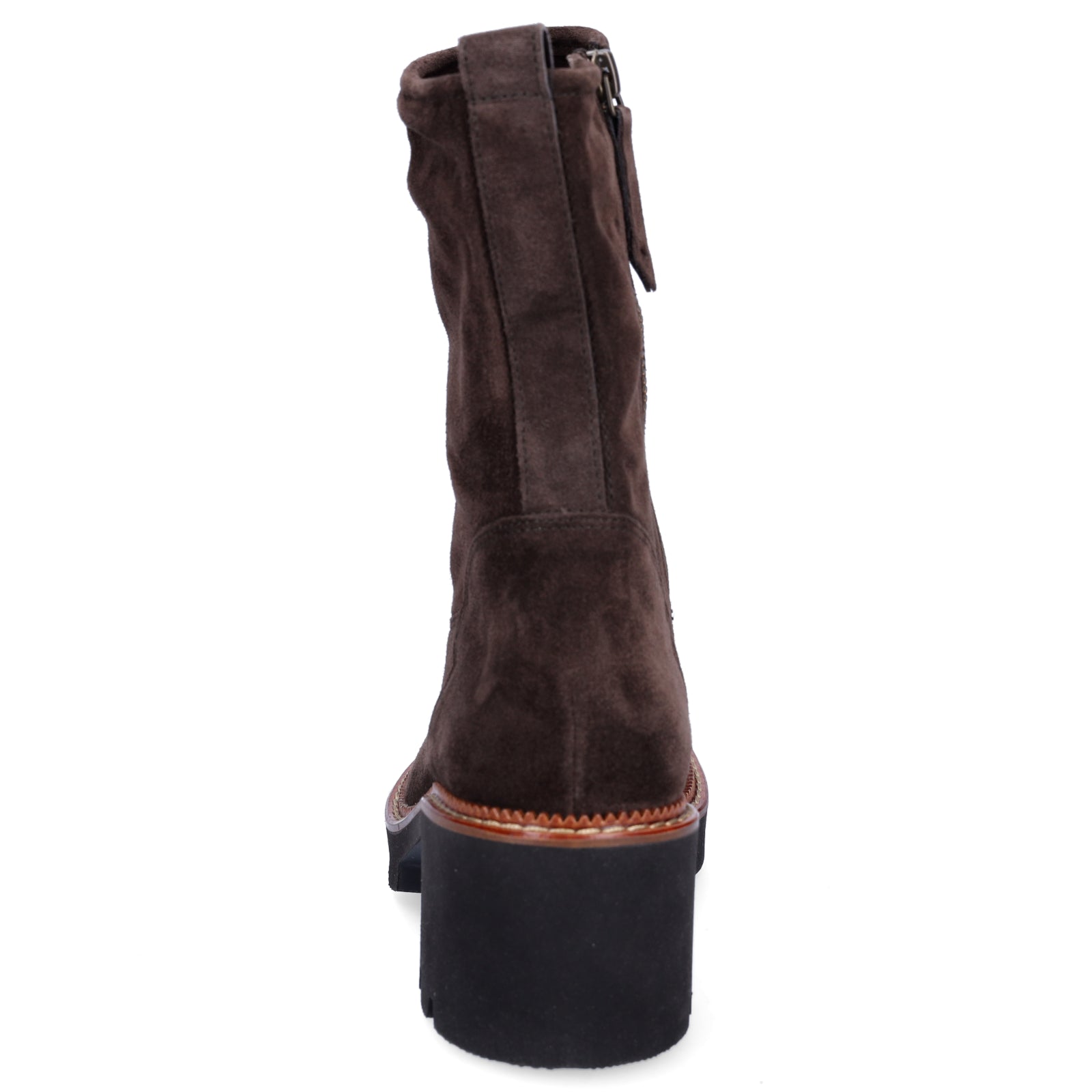 Paul Green women's ankle boots dark brown