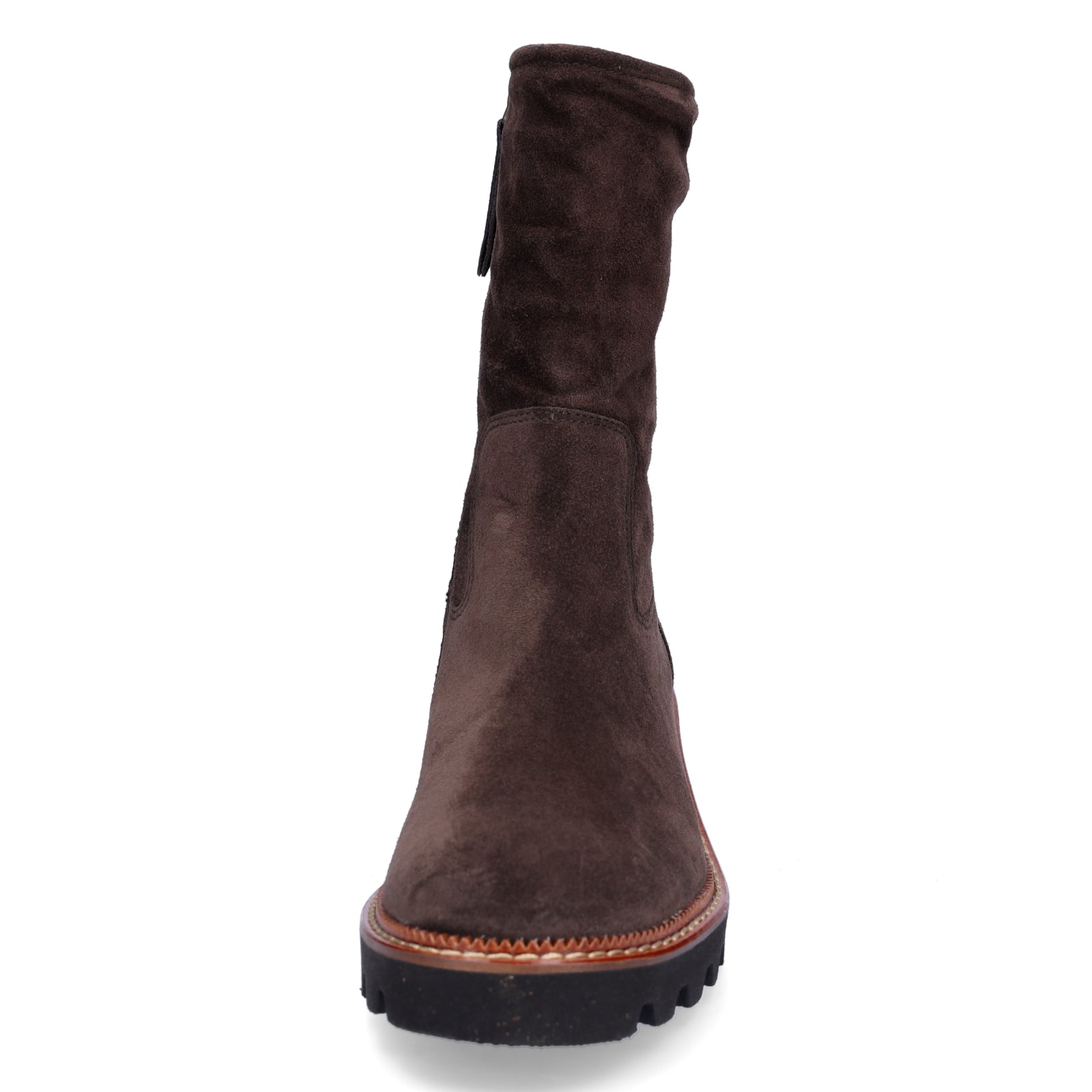 Paul Green women's ankle boots dark brown