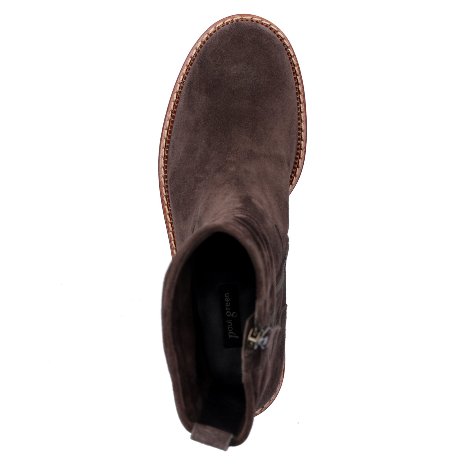 Paul Green women's ankle boots dark brown