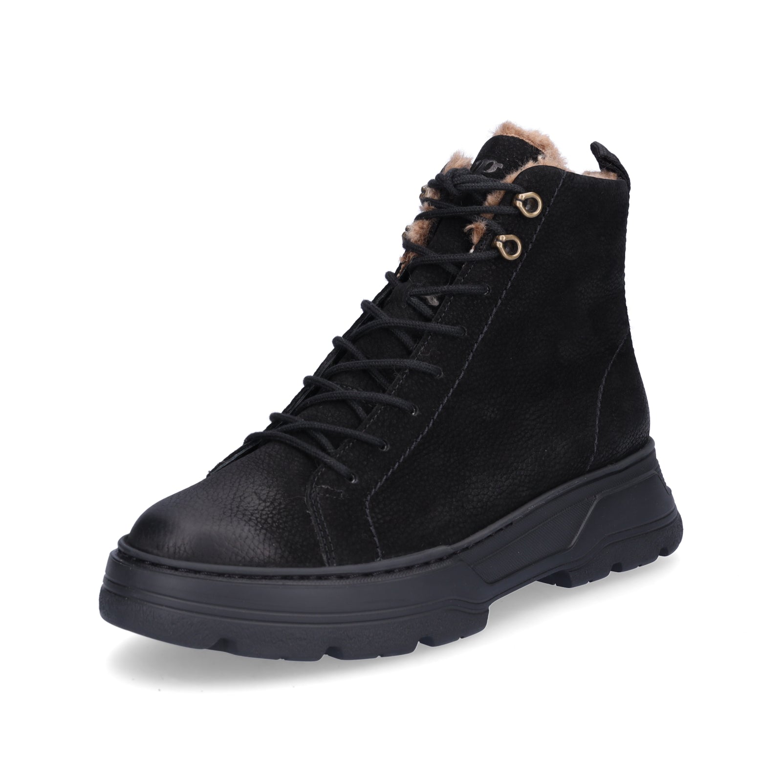 Paul Green women's lace-up boot black