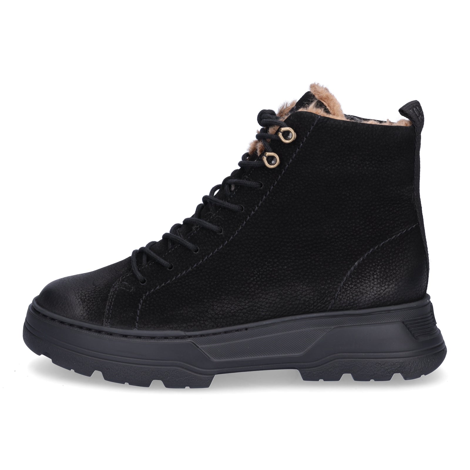 Paul Green women's lace-up boot black