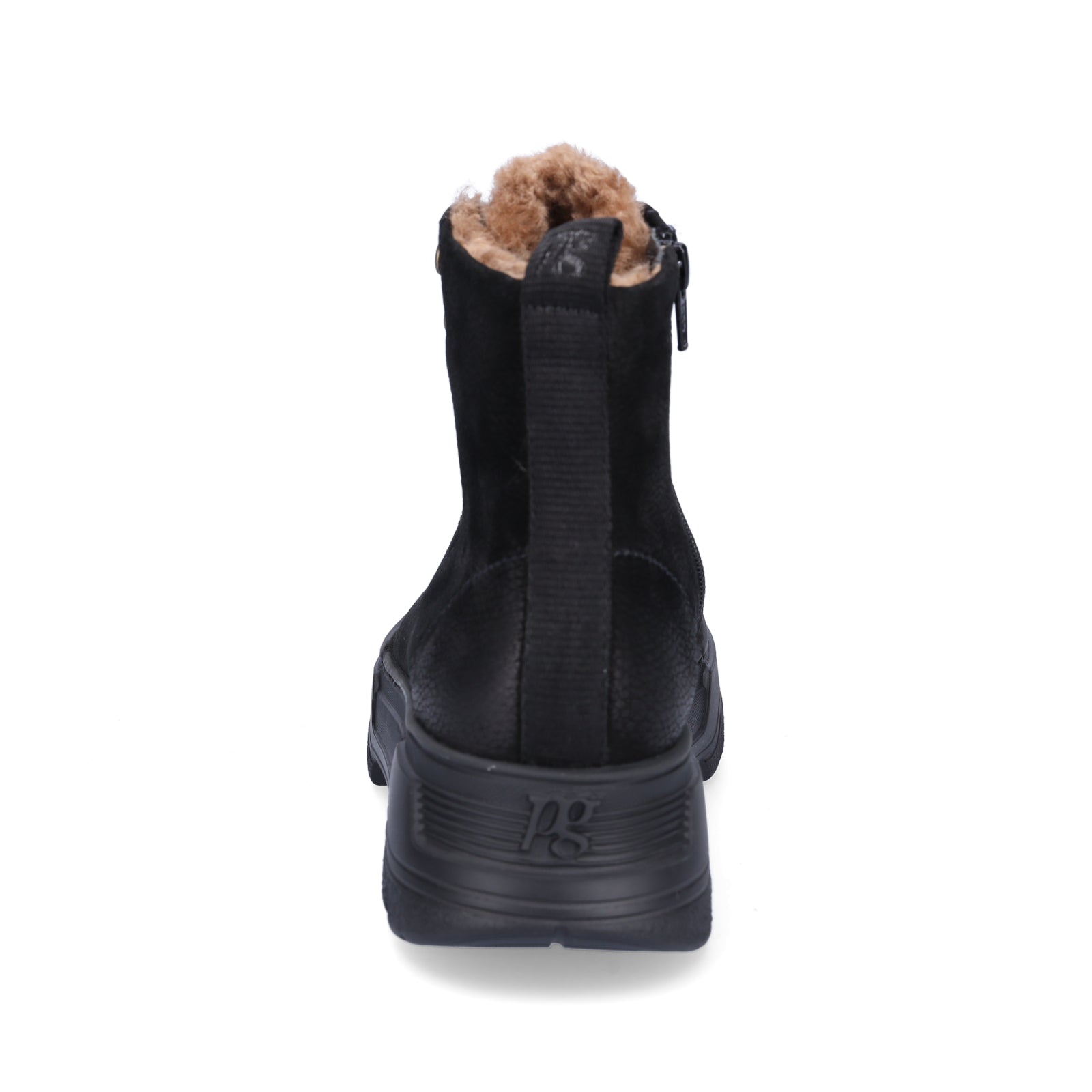 Paul Green women's lace-up boot black