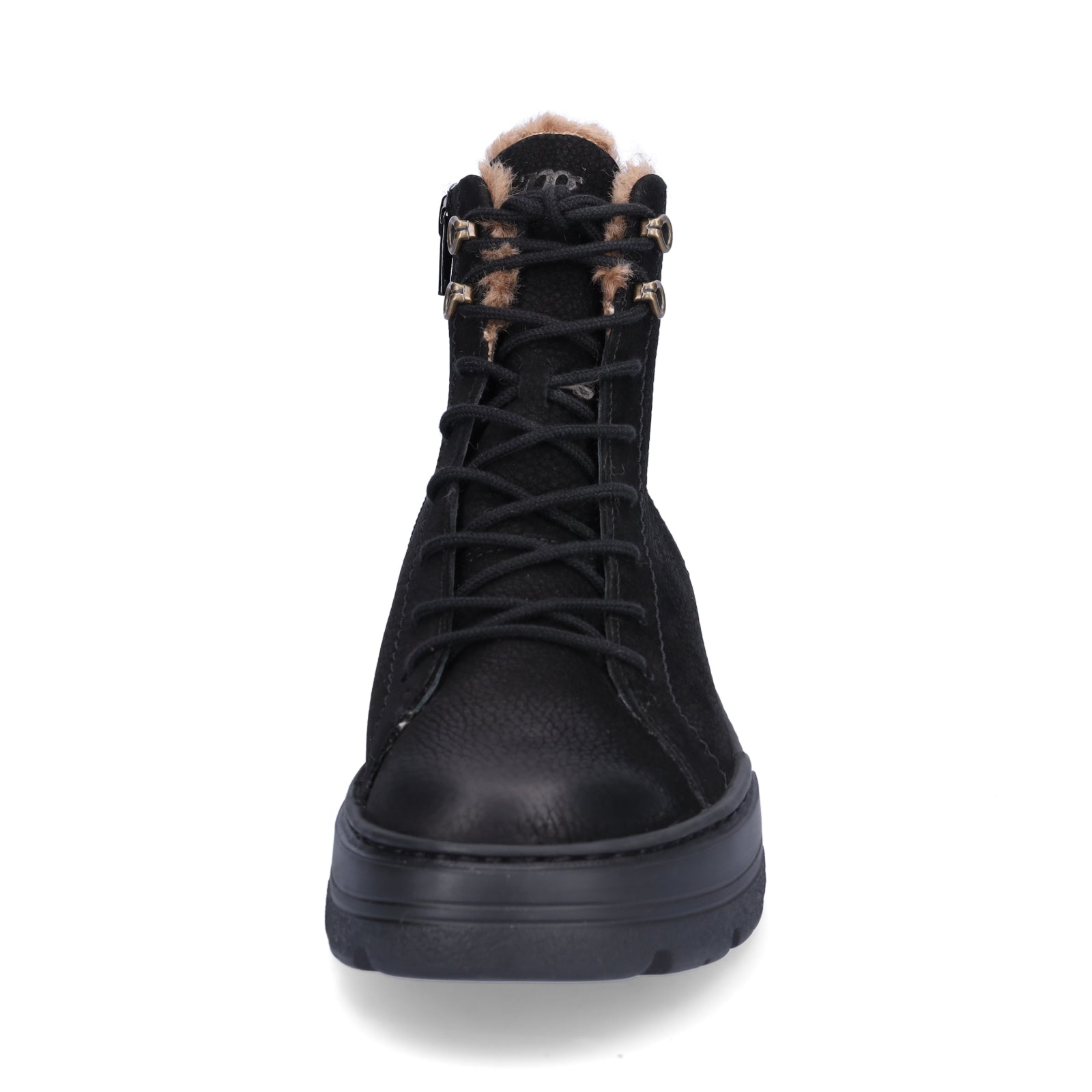 Paul Green women's lace-up boot black