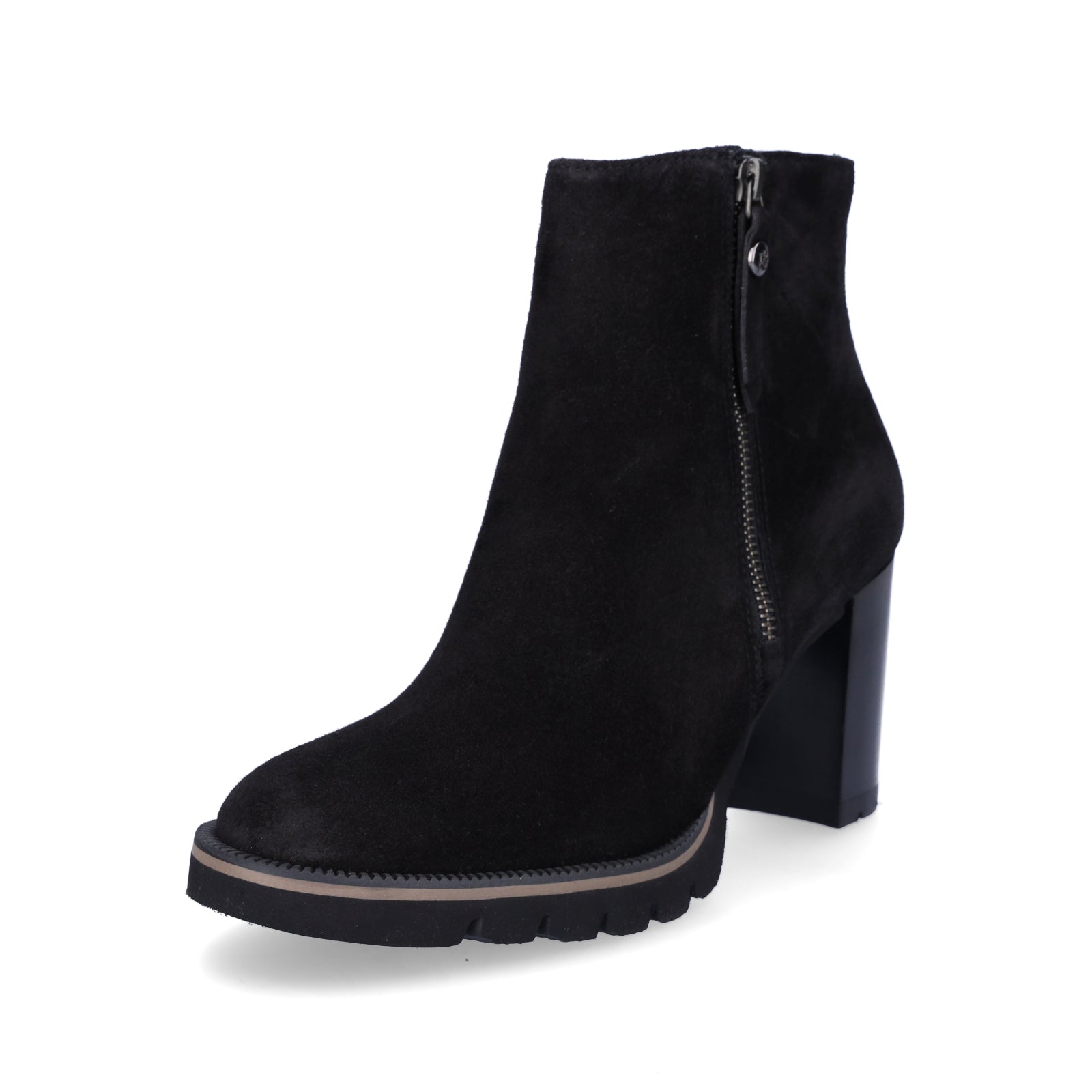 Paul Green women's ankle boots black