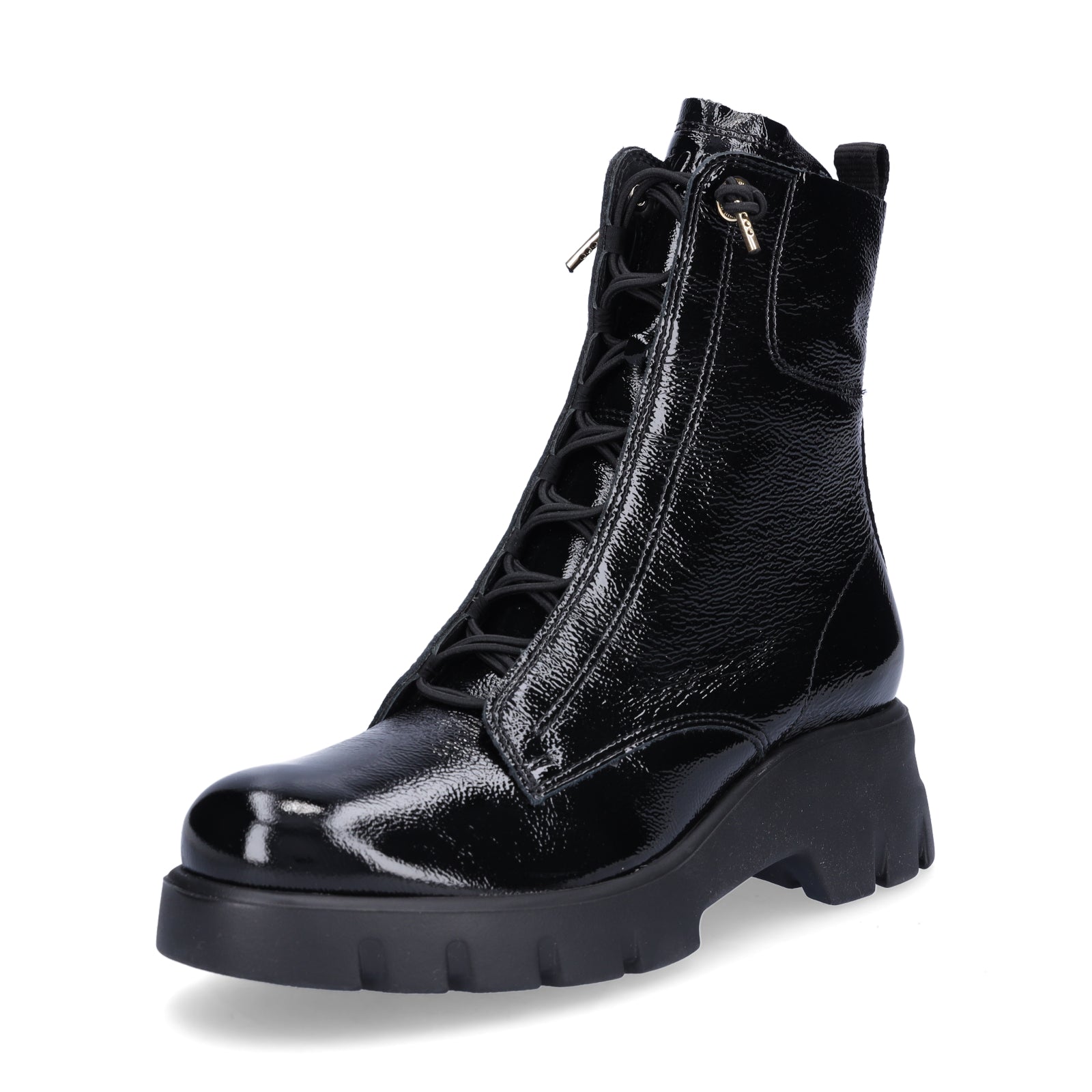 Paul Green women's ankle boots black patent