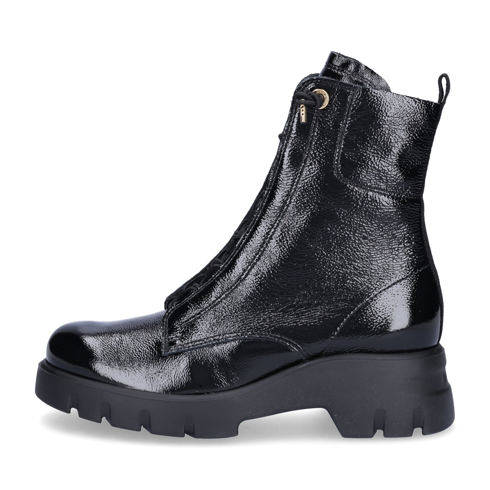 Paul Green women's ankle boots black patent
