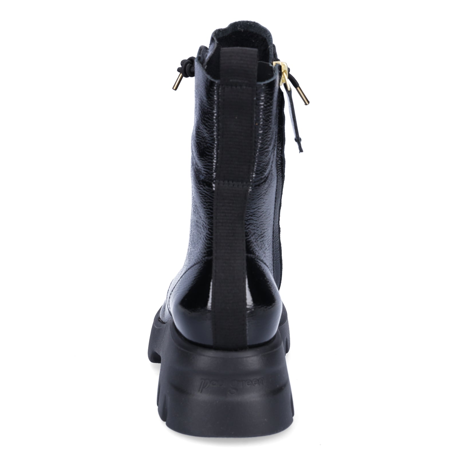 Paul Green women's ankle boots black patent