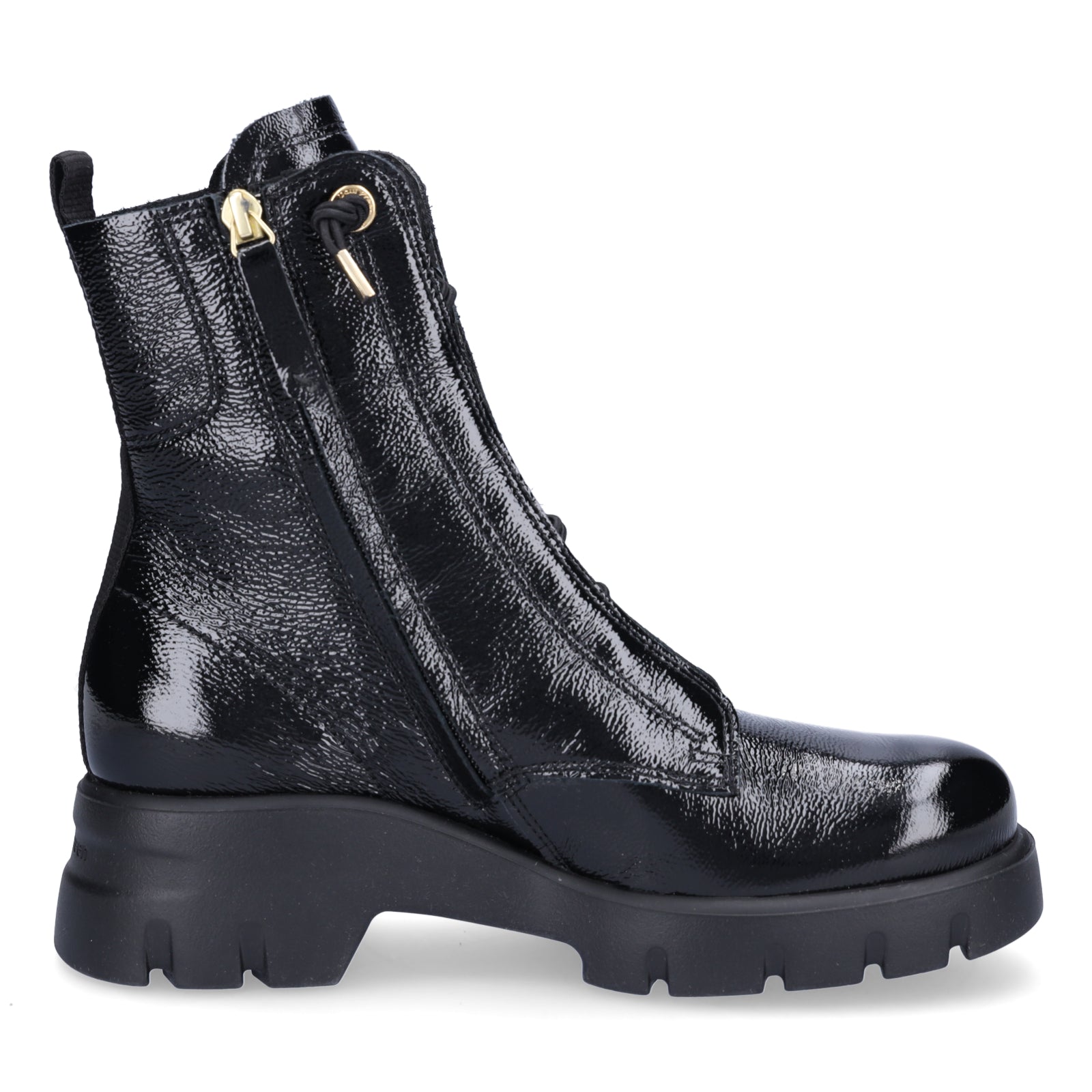 Paul Green women's ankle boots black patent