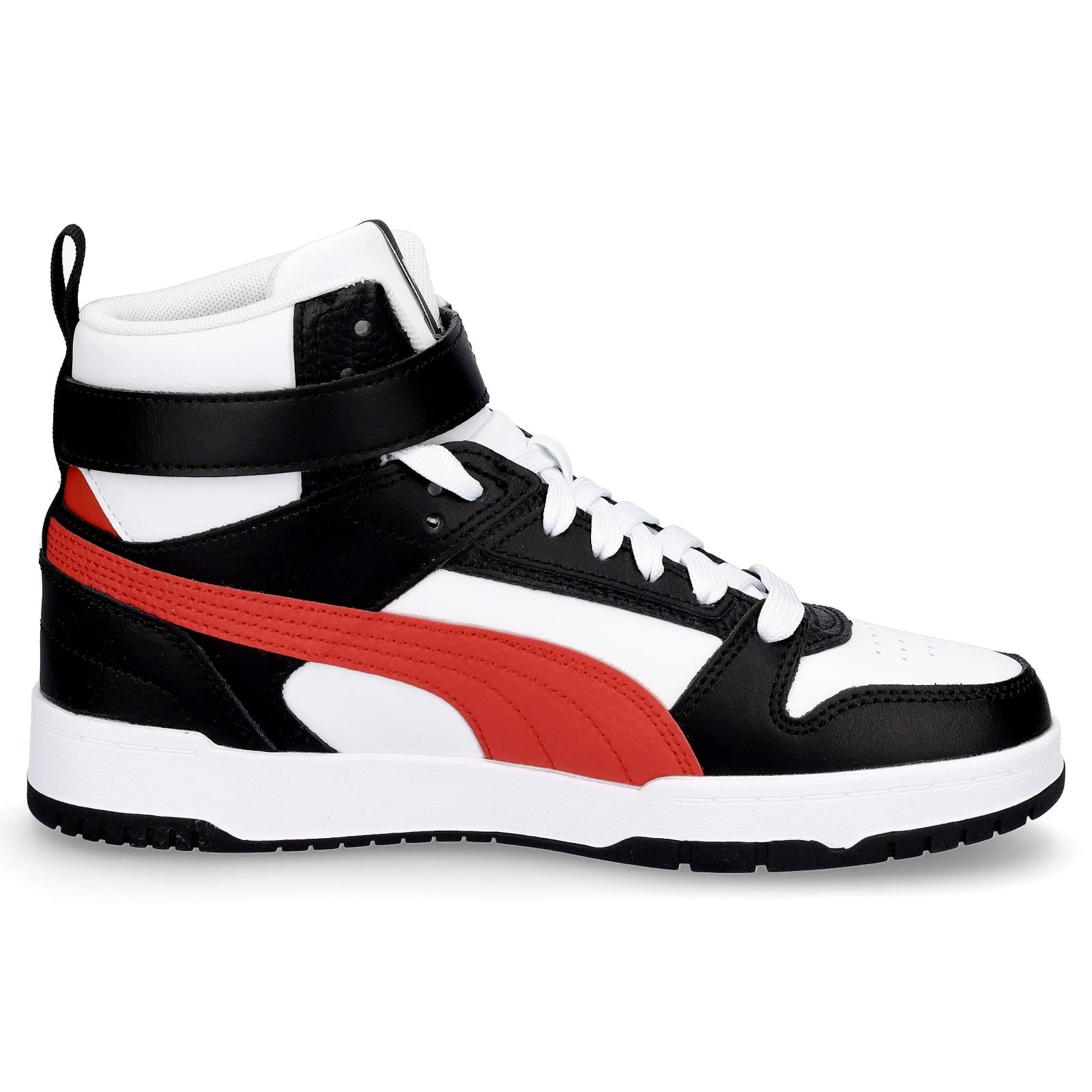Puma Unisex High Top Sneaker RBD Game weiß schwarz rot