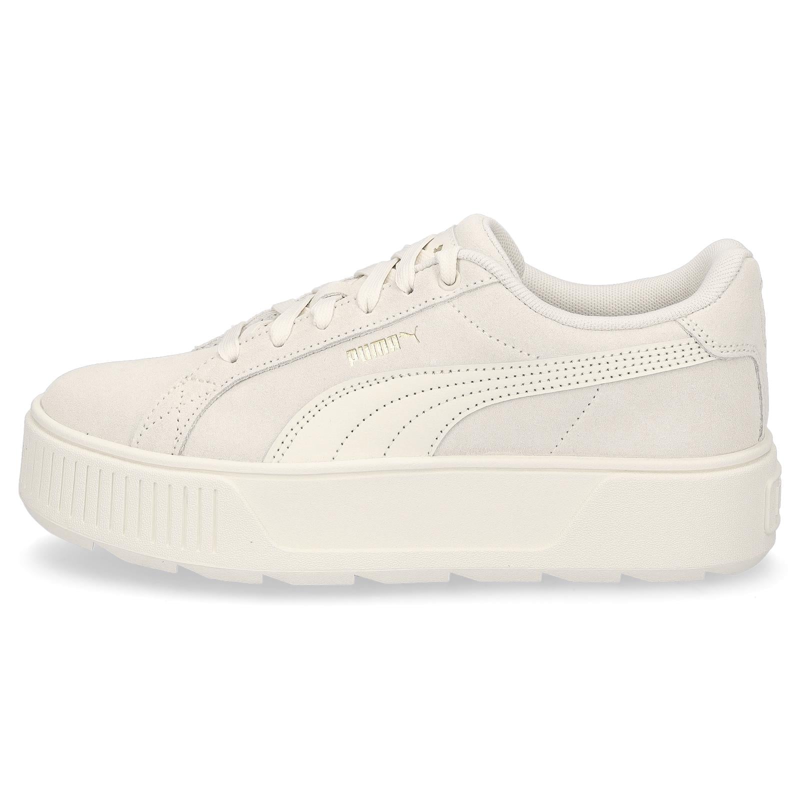 Puma Women's Plateau Sneaker Karmen alpine white