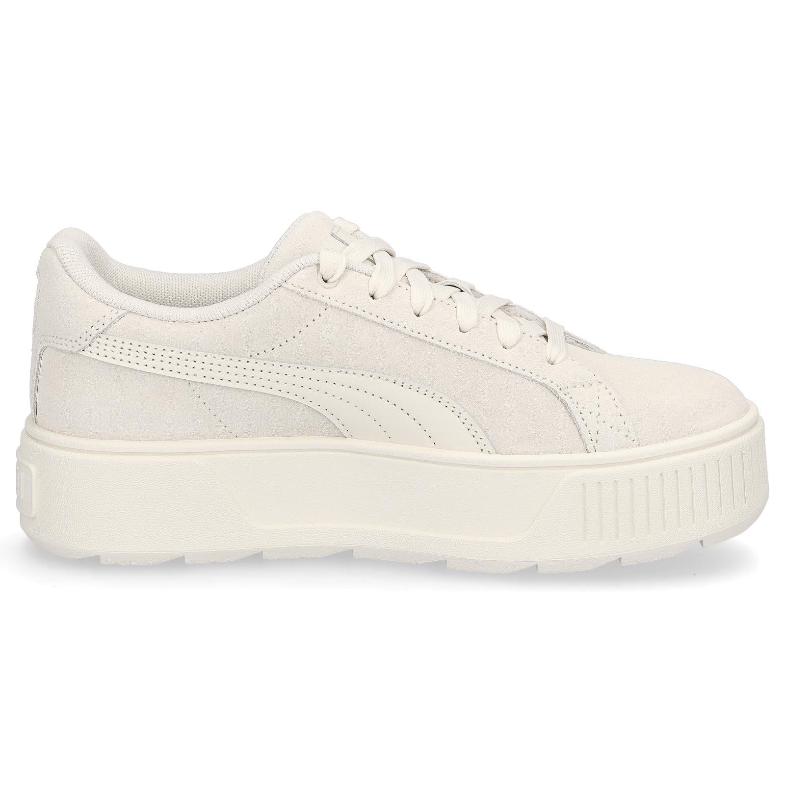 Puma Women's Plateau Sneaker Karmen alpine white