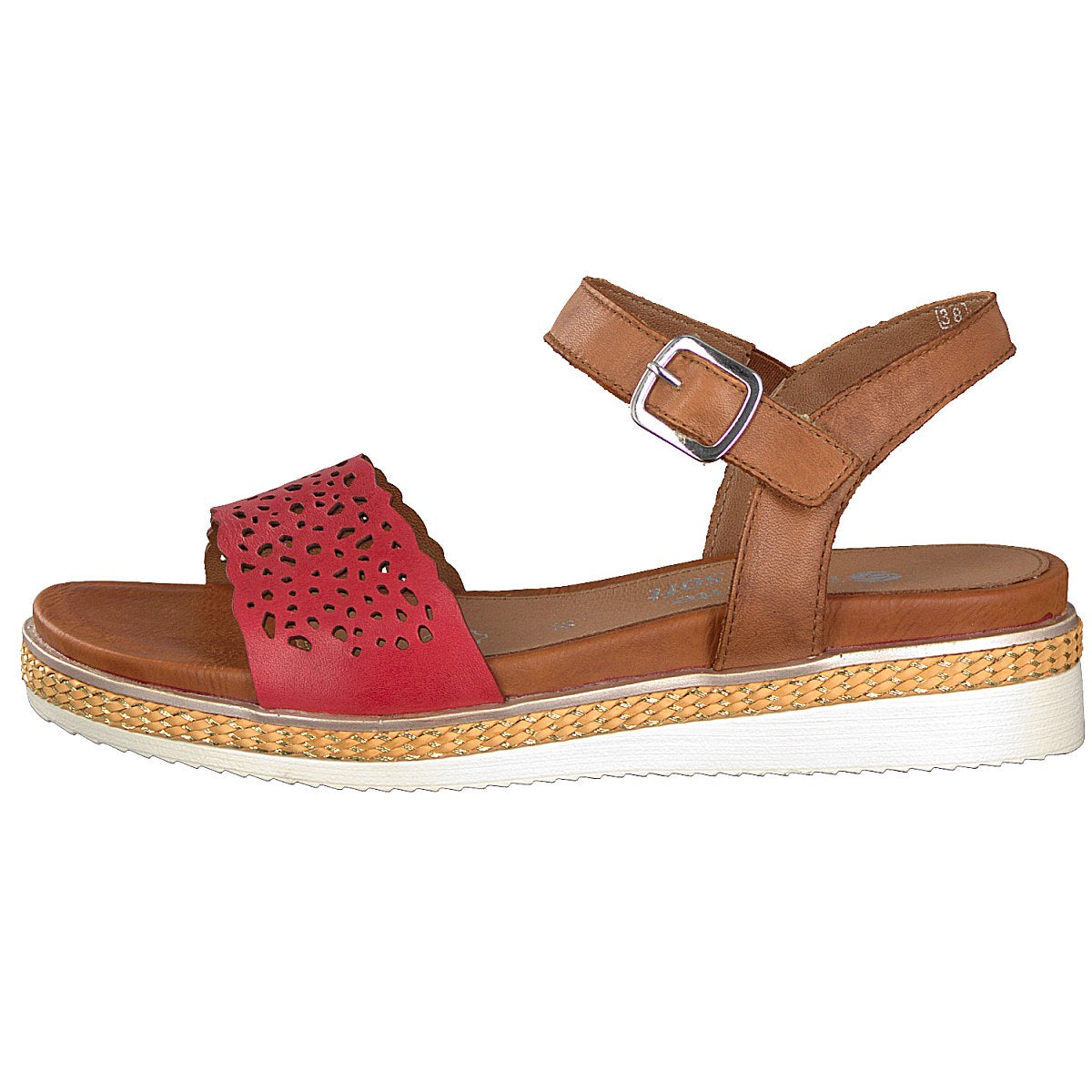 Remonte women's sandals red
