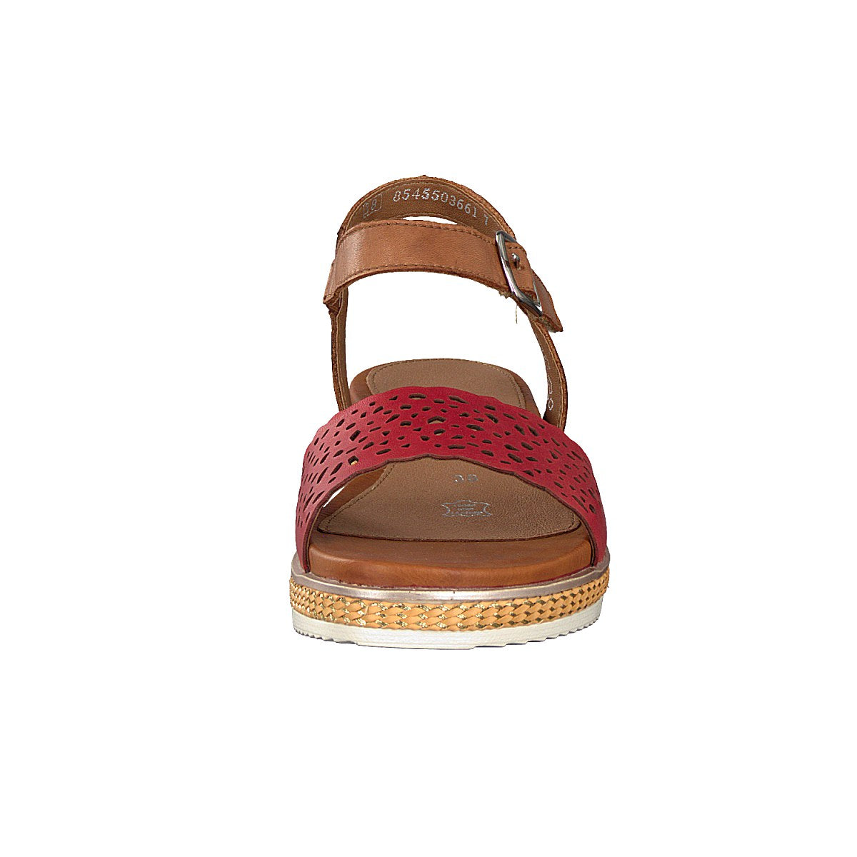 Remonte women's sandals red