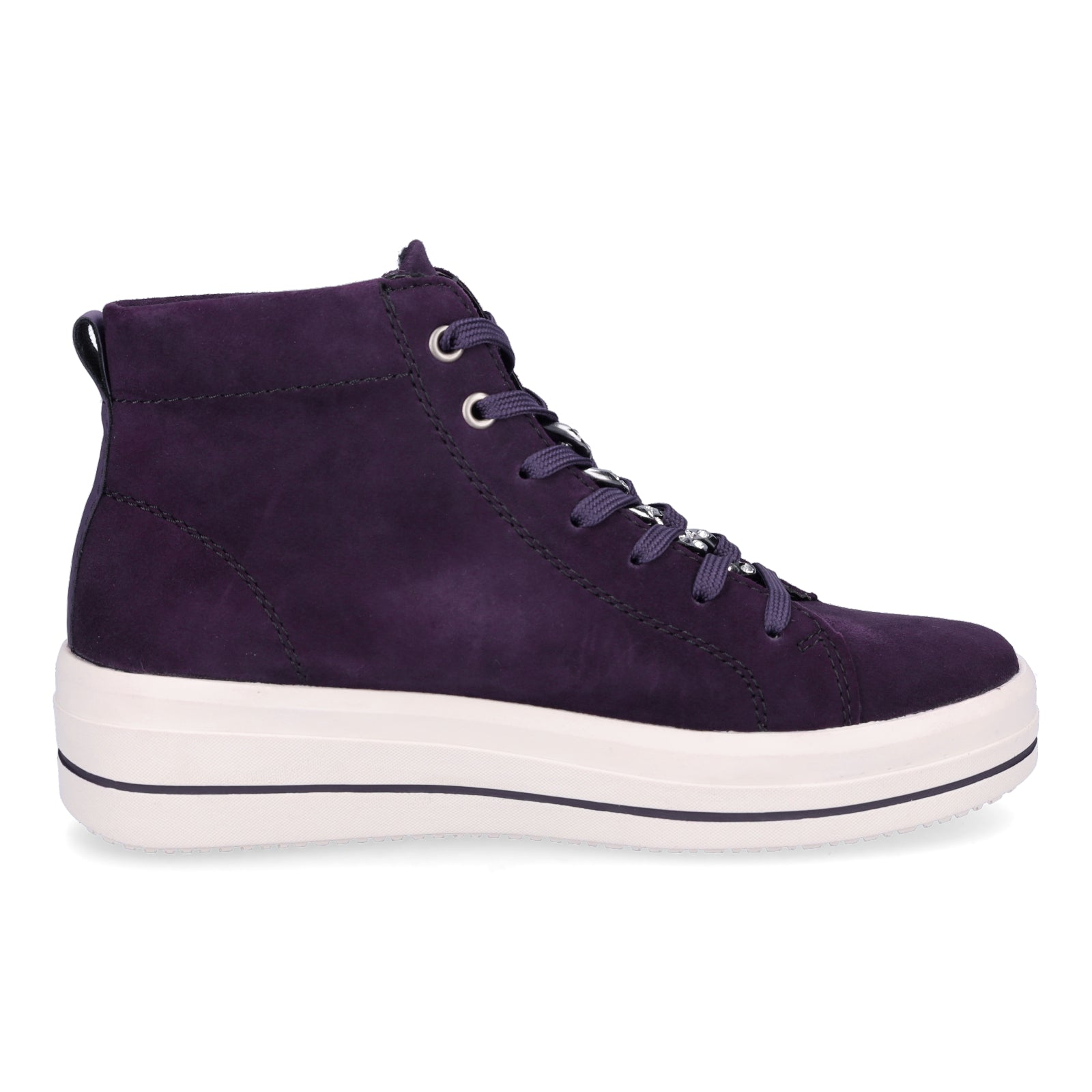 Remonte Damen High-Top Sneaker lila