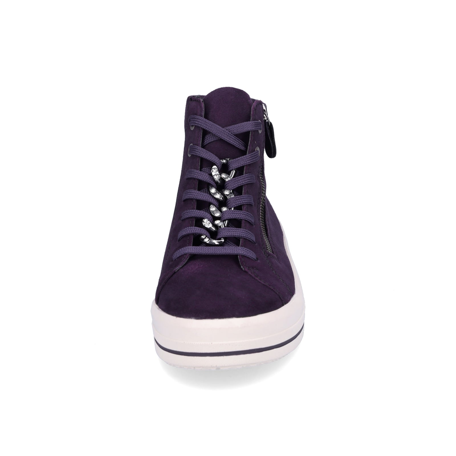 Remonte Damen High-Top Sneaker lila