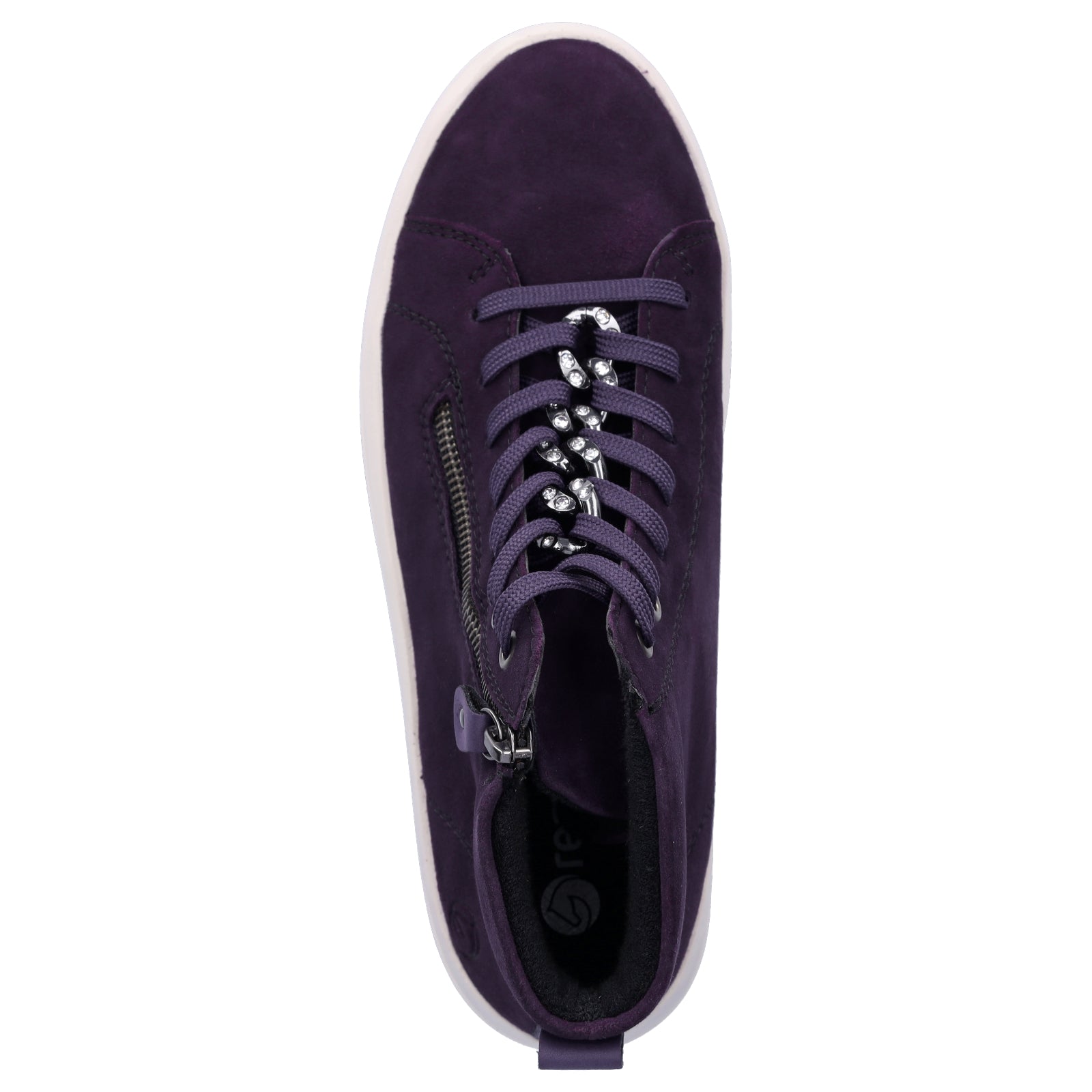 Remonte Damen High-Top Sneaker lila
