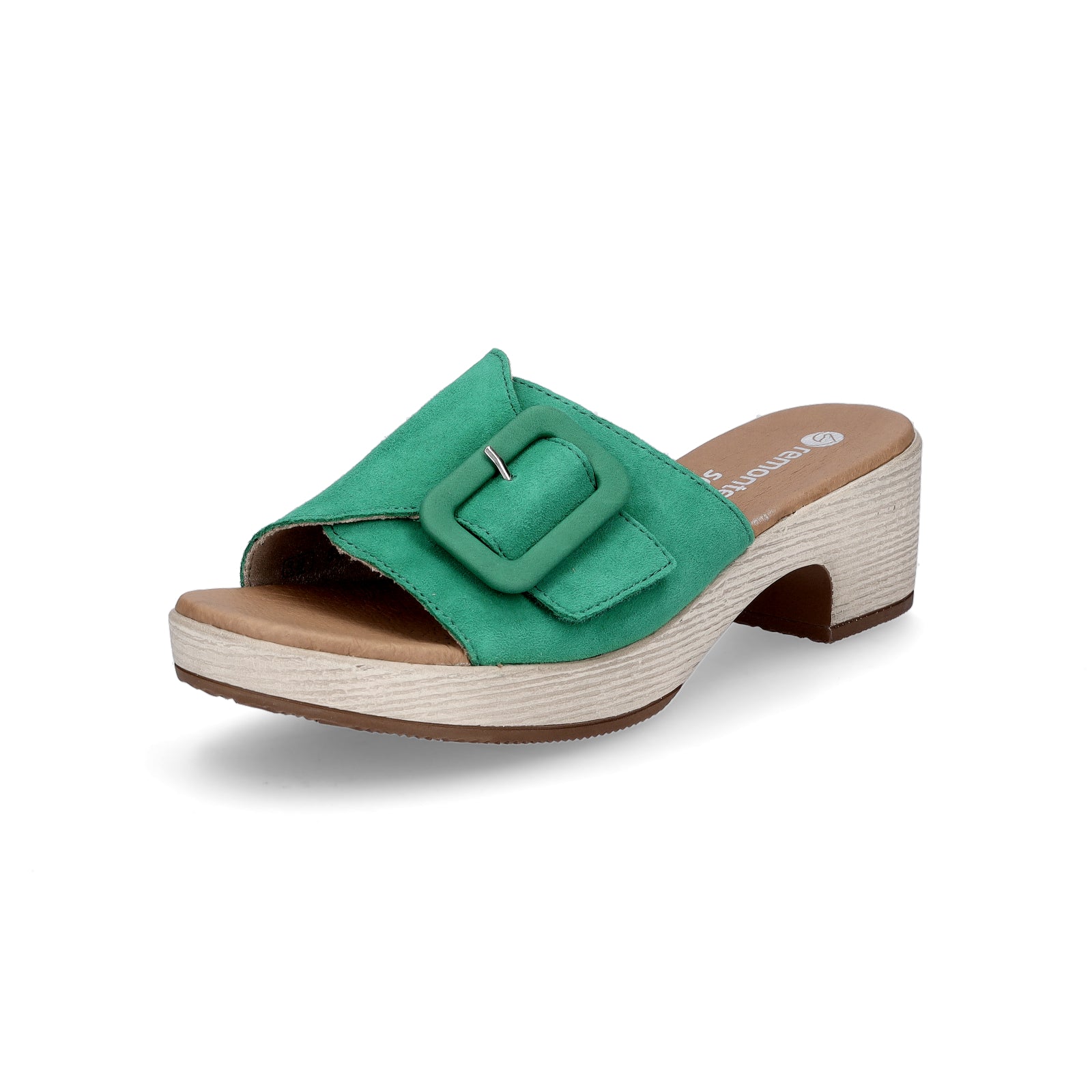 Remonte women's mules green