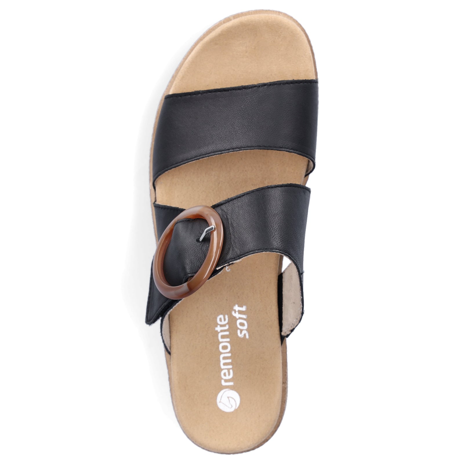 Remonte Damen Pantolette schwarz