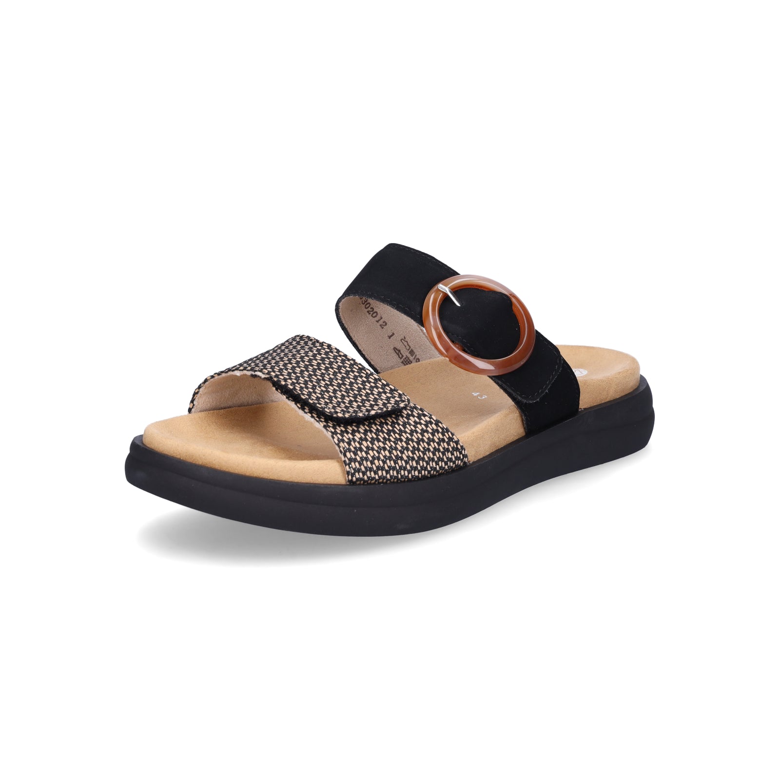 Remonte Damen Pantolette schwarz