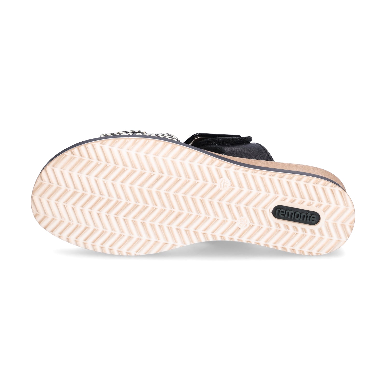 Remonte Damen Pantolette schwarz