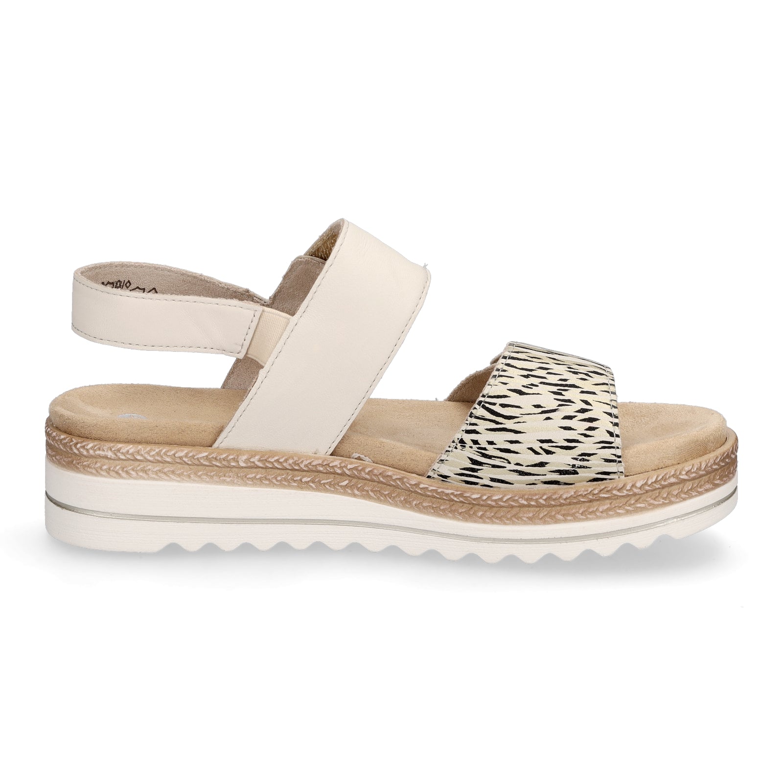 Remonte Women's Sandal beige multi