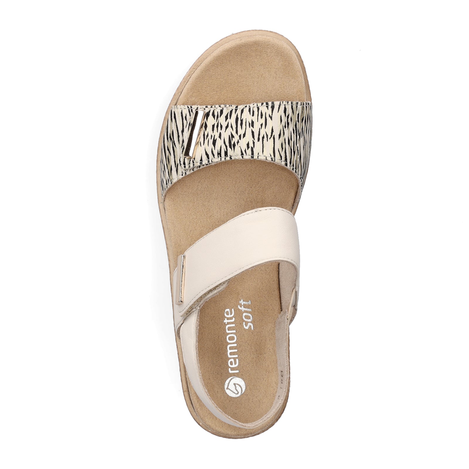 Remonte Women's Sandal beige multi
