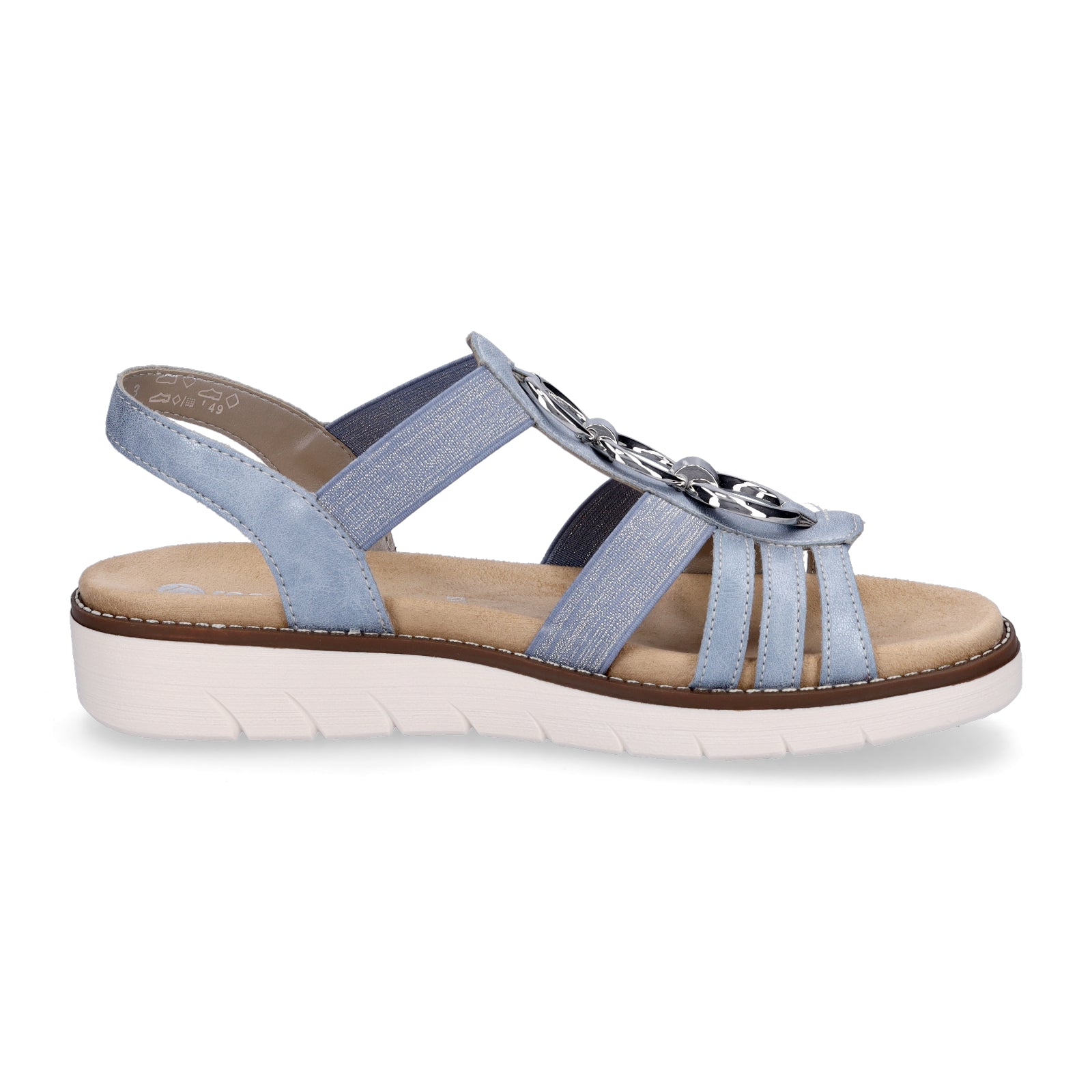 Remonte women's sandals blue