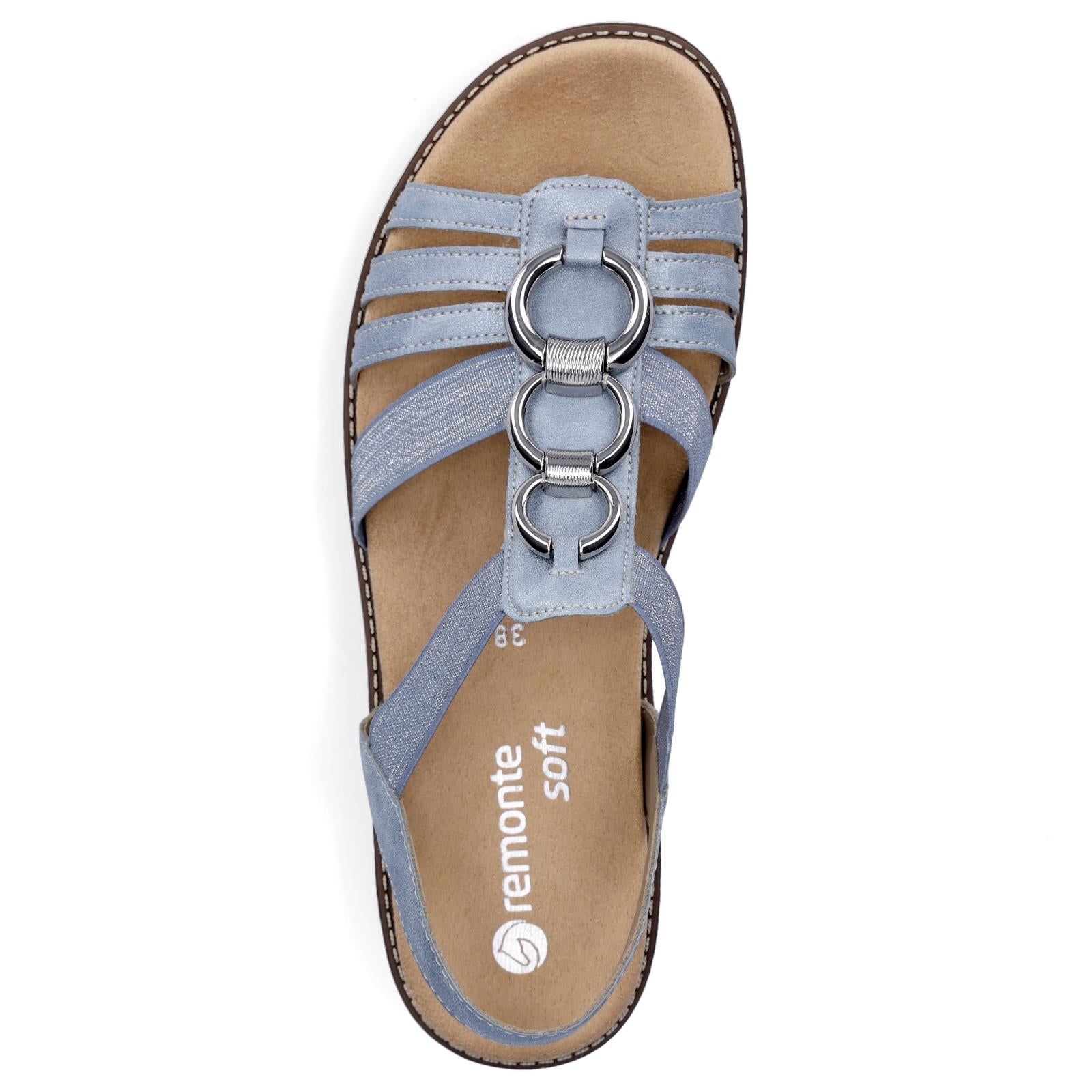Remonte women's sandals blue