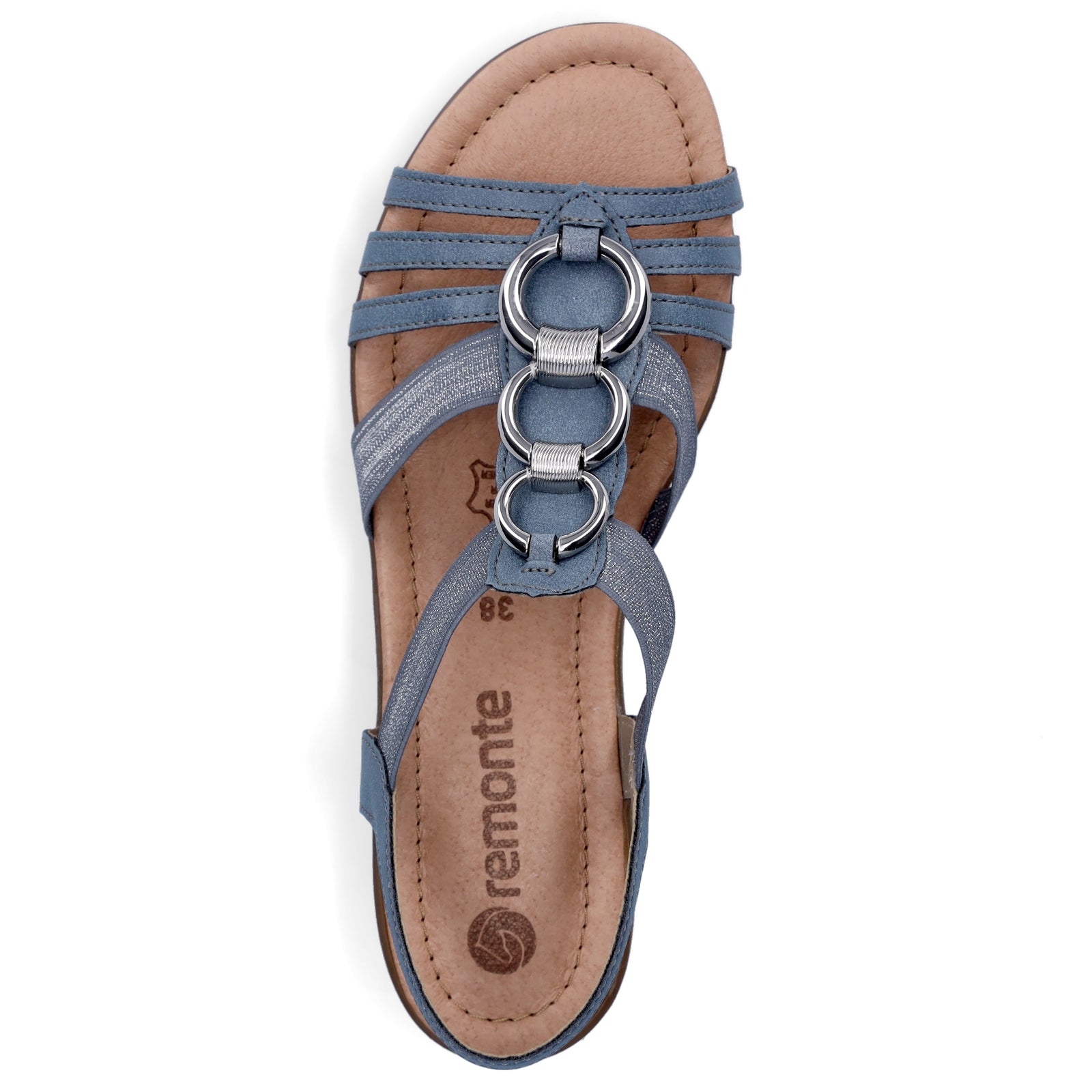 Remonte women's sandals blue