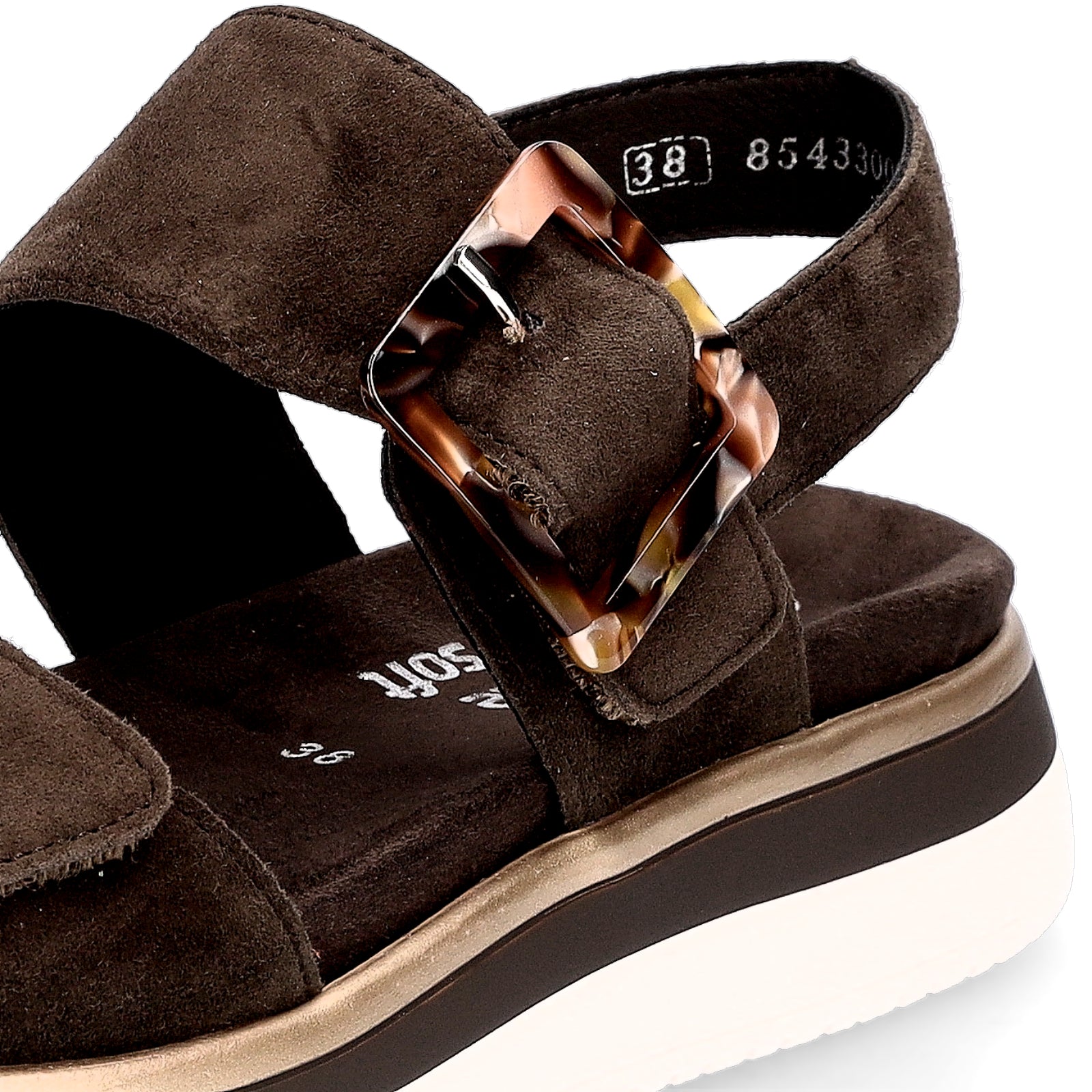 Remonte Damen Sandale dunkelbraun