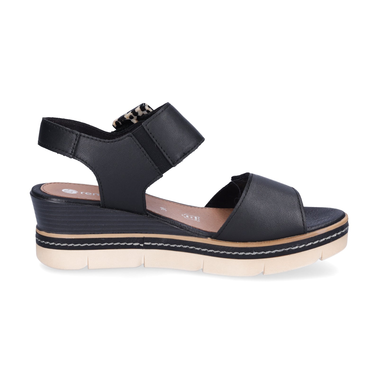 Remonte Damen Sandalette schwarz