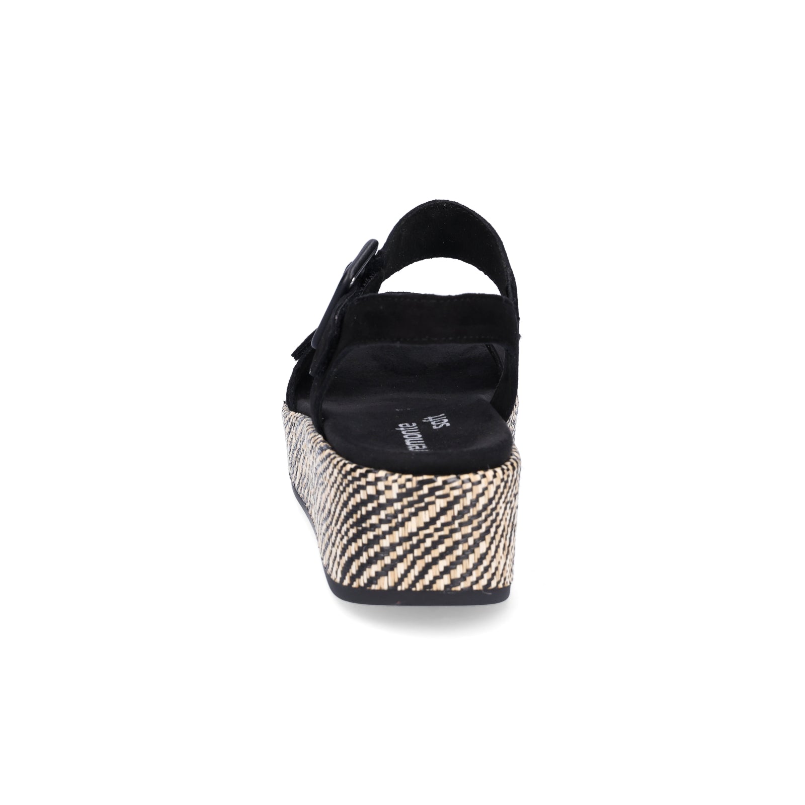 Remonte Damen Plateau Sandale schwarz