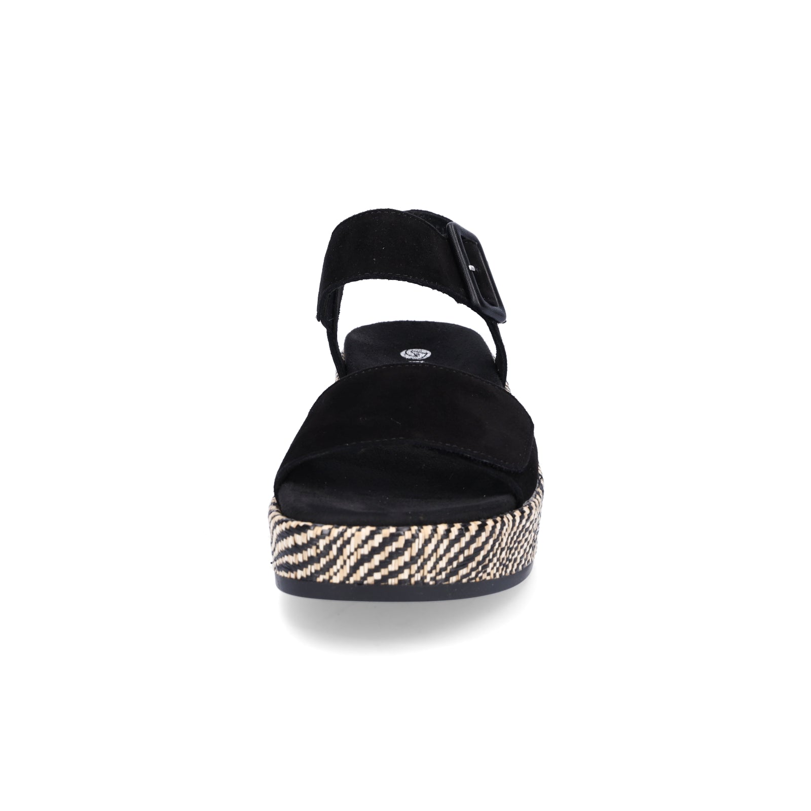 Remonte Damen Plateau Sandale schwarz