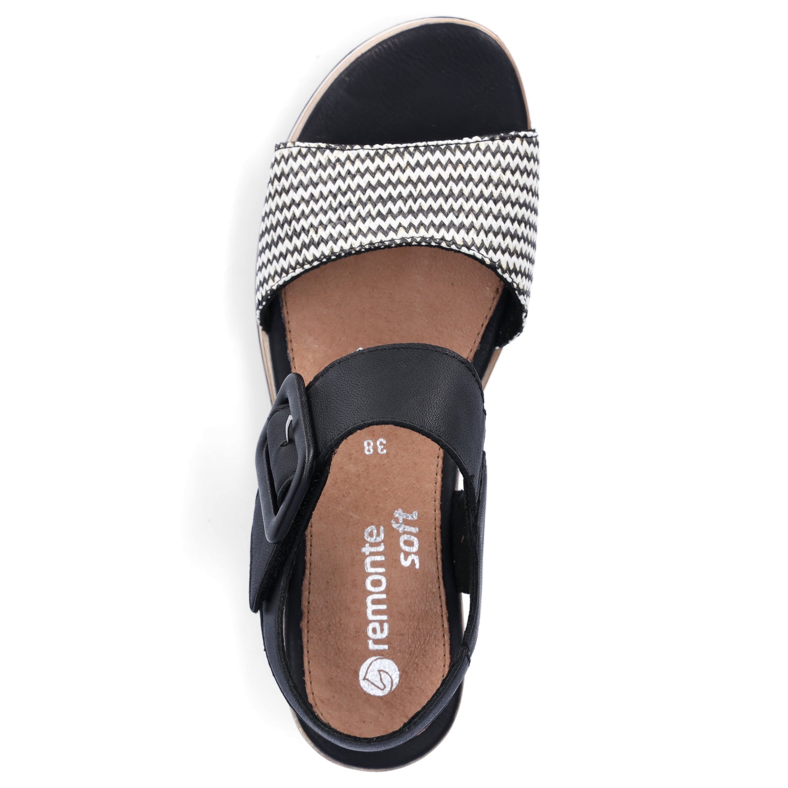 Remonte women's sandals black