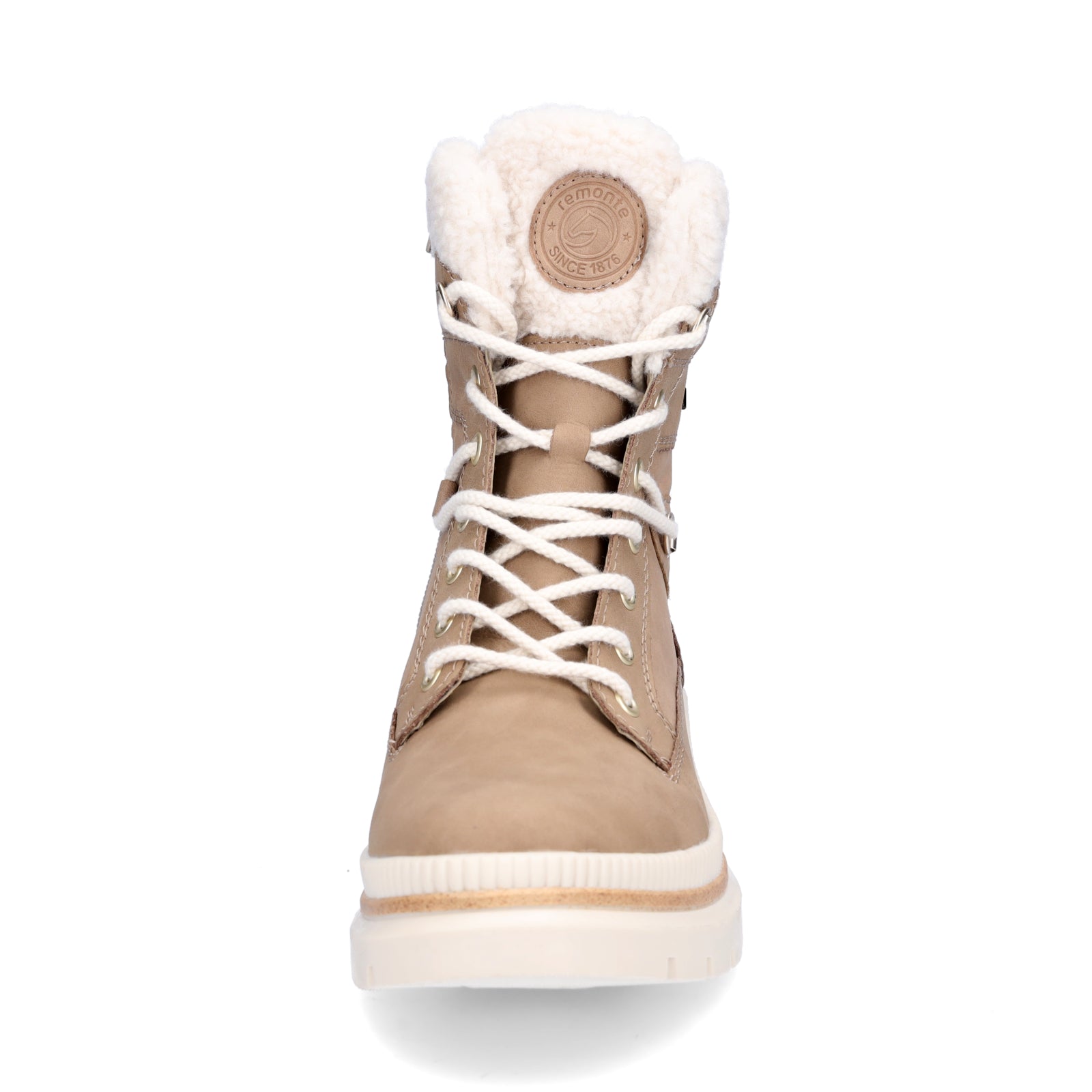 Remonte Damen Schnürboot beige