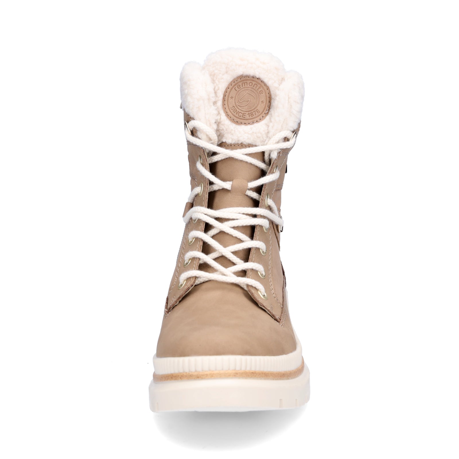 Remonte Damen Schnürboot beige