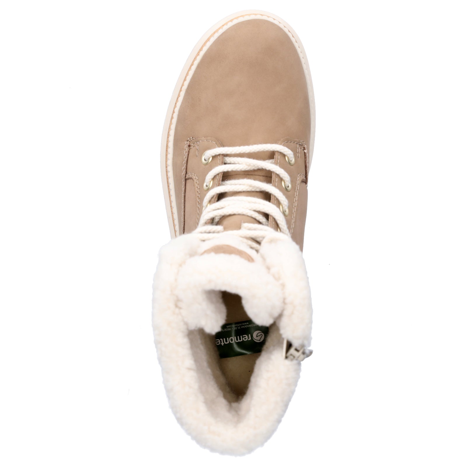 Remonte Damen Schnürboot beige