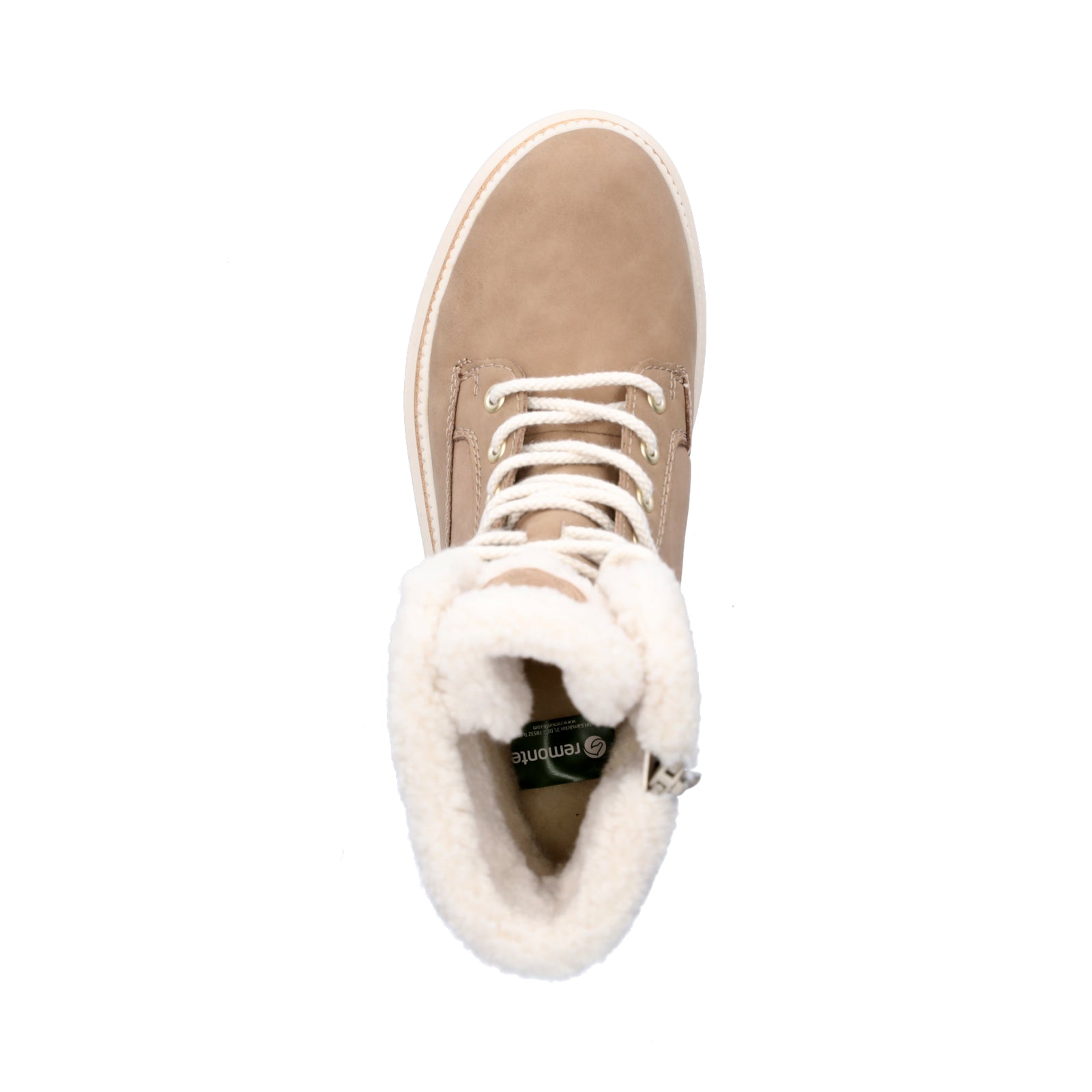 Remonte Damen Schnürboot beige