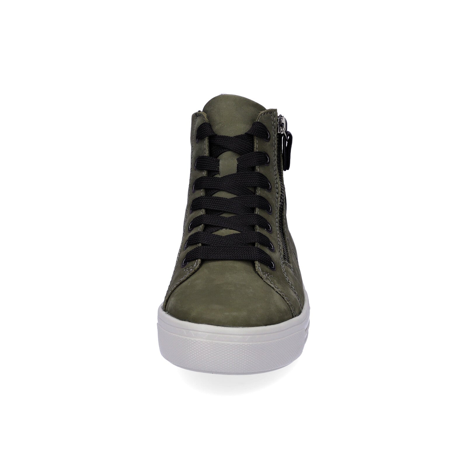 Remonte women's lace-up boot green