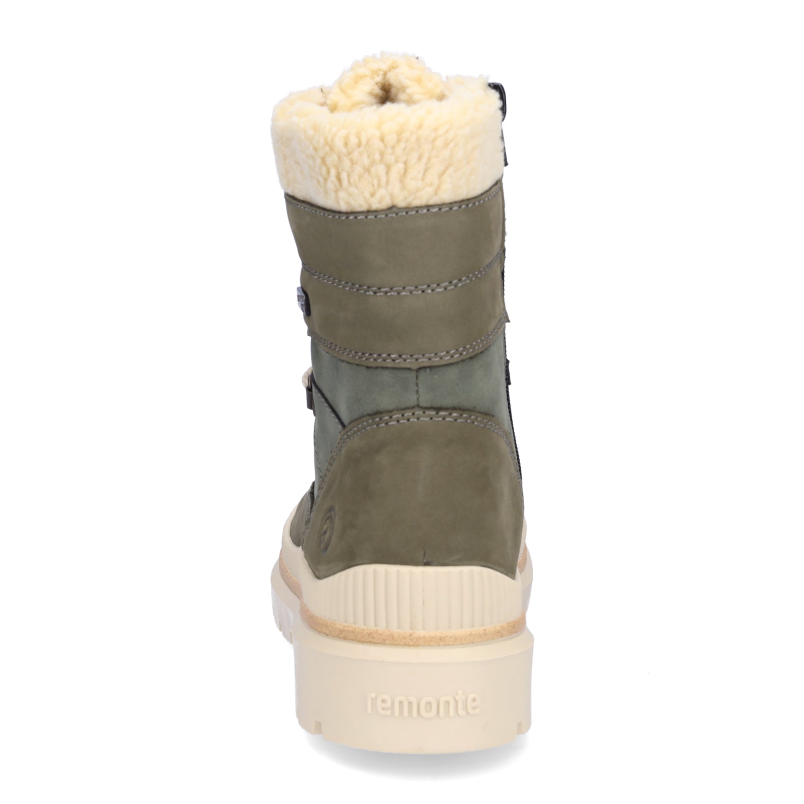 Remonte Damen Schnürboot khaki