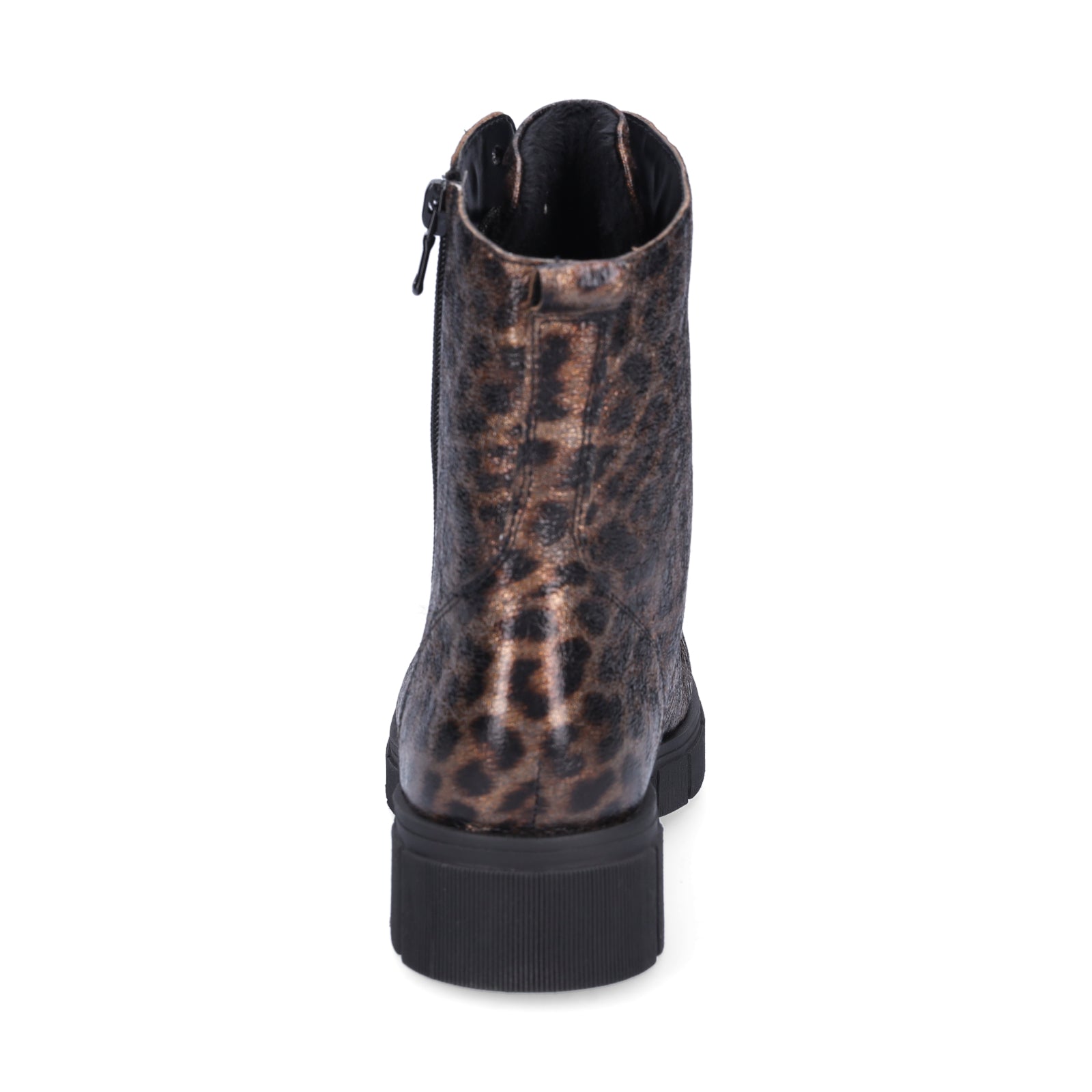 Remonte women's lace-up boots leo metallic